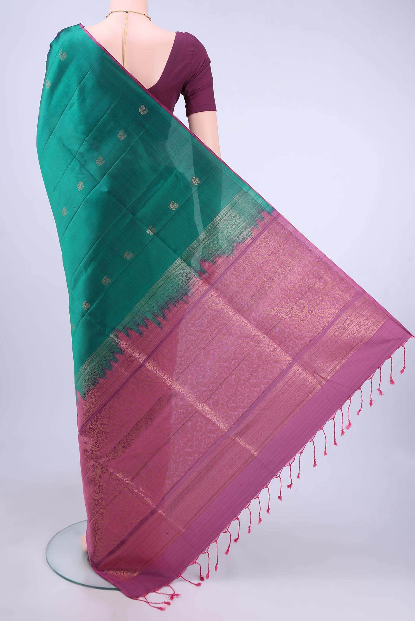 Green Soft Silk Saree