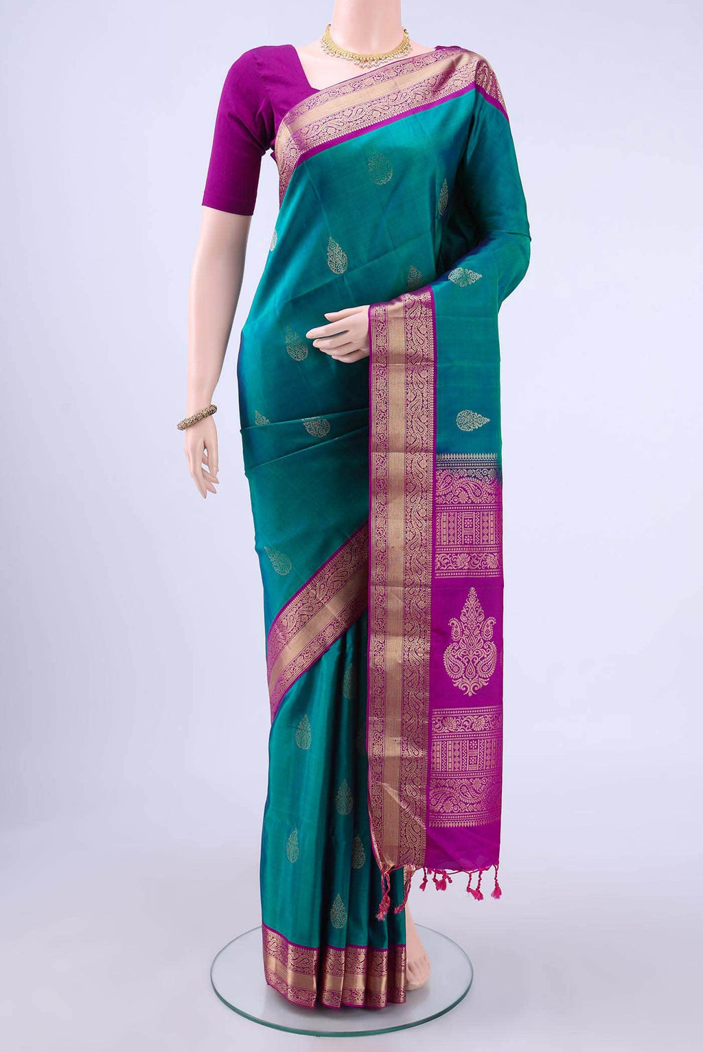 no Dual Tone Soft Silk Saree