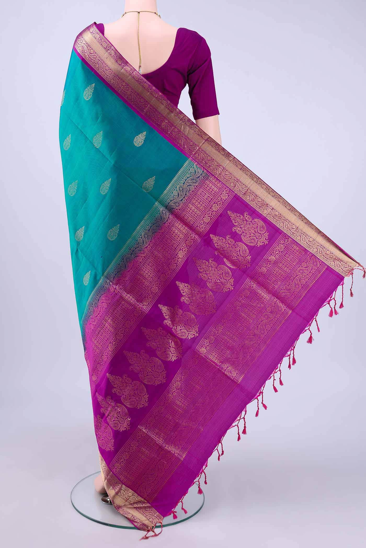 no Dual Tone Soft Silk Saree