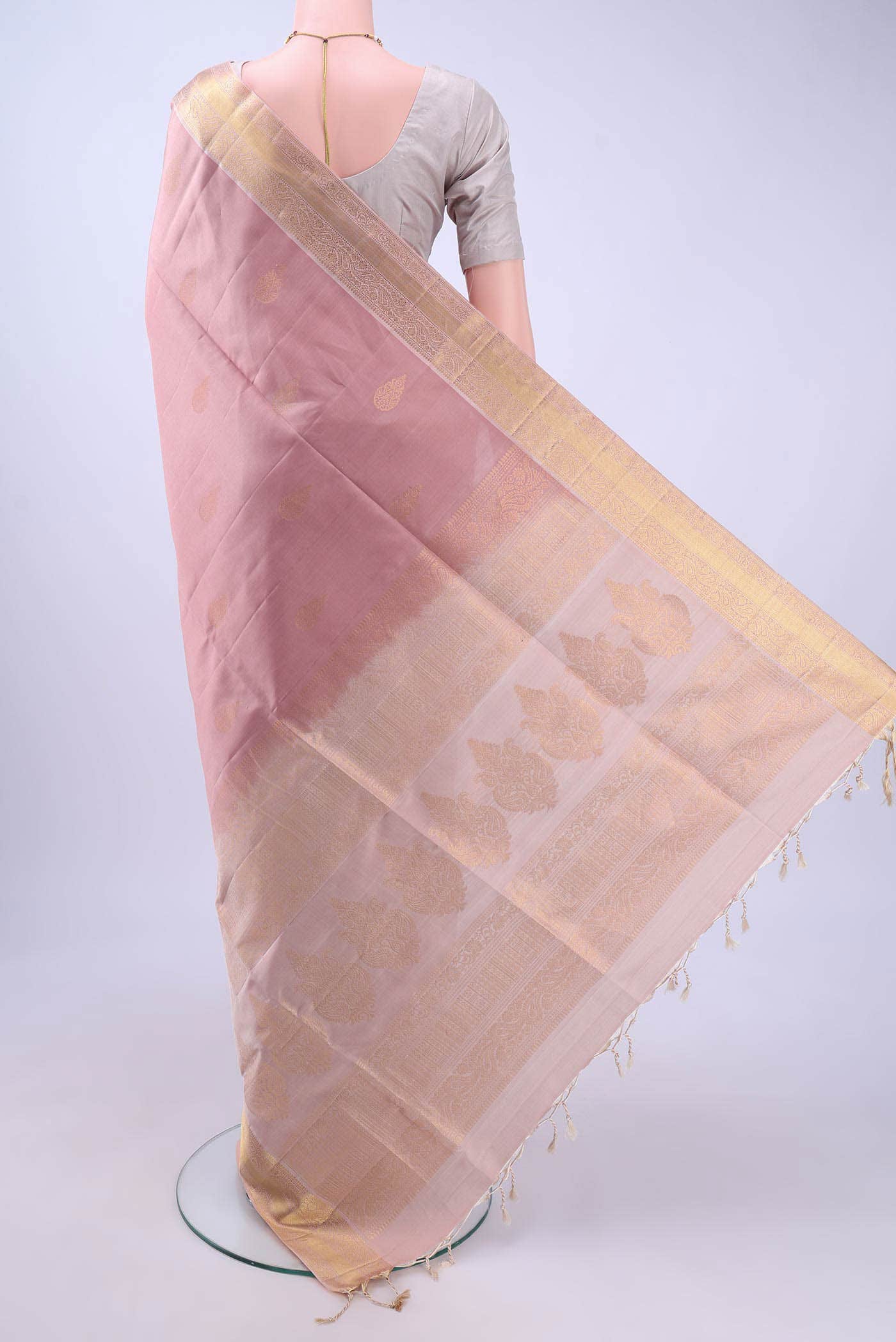 no Dual Tone Soft Silk Saree