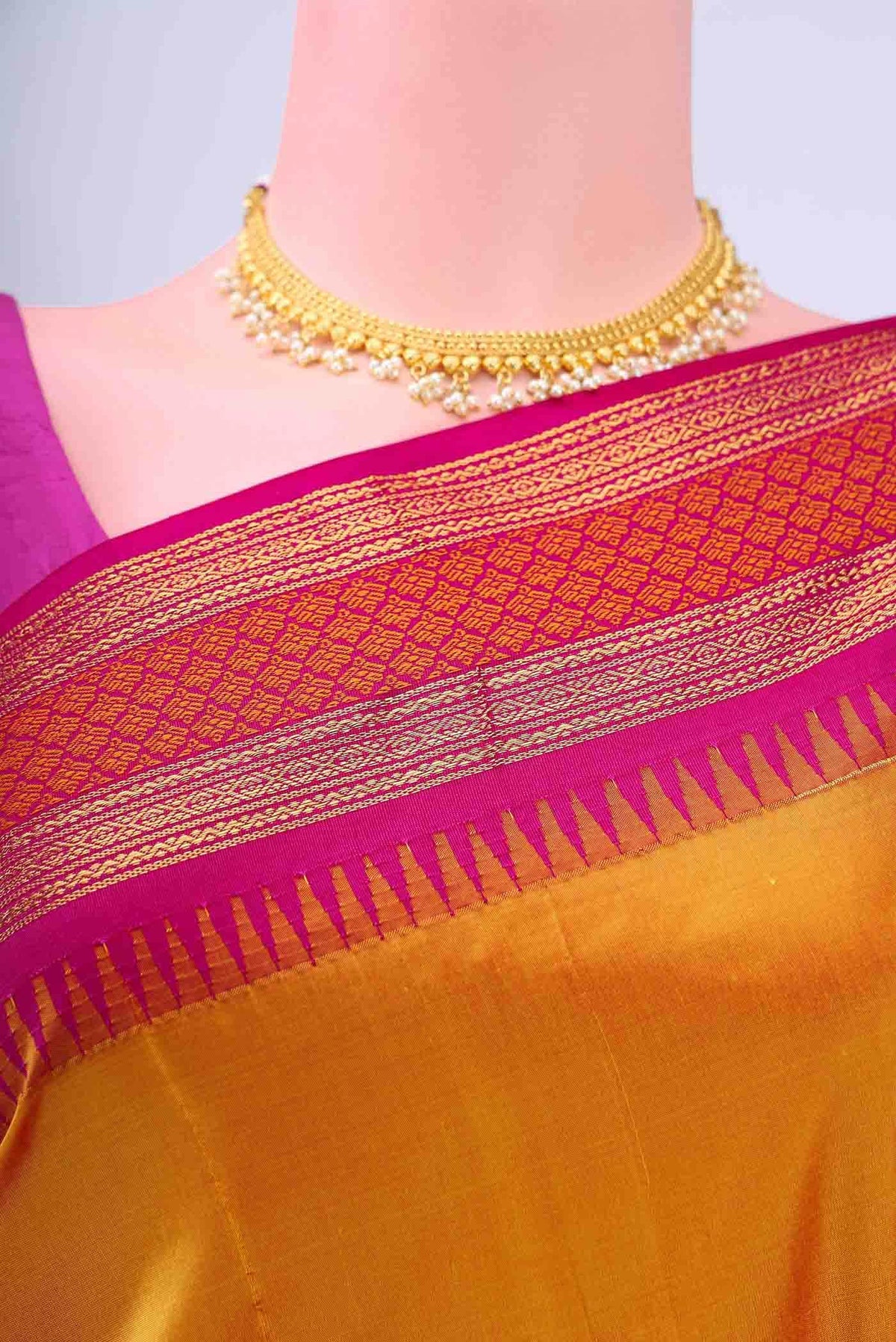 Green Blended Bangalore Silk - kadyal Saree