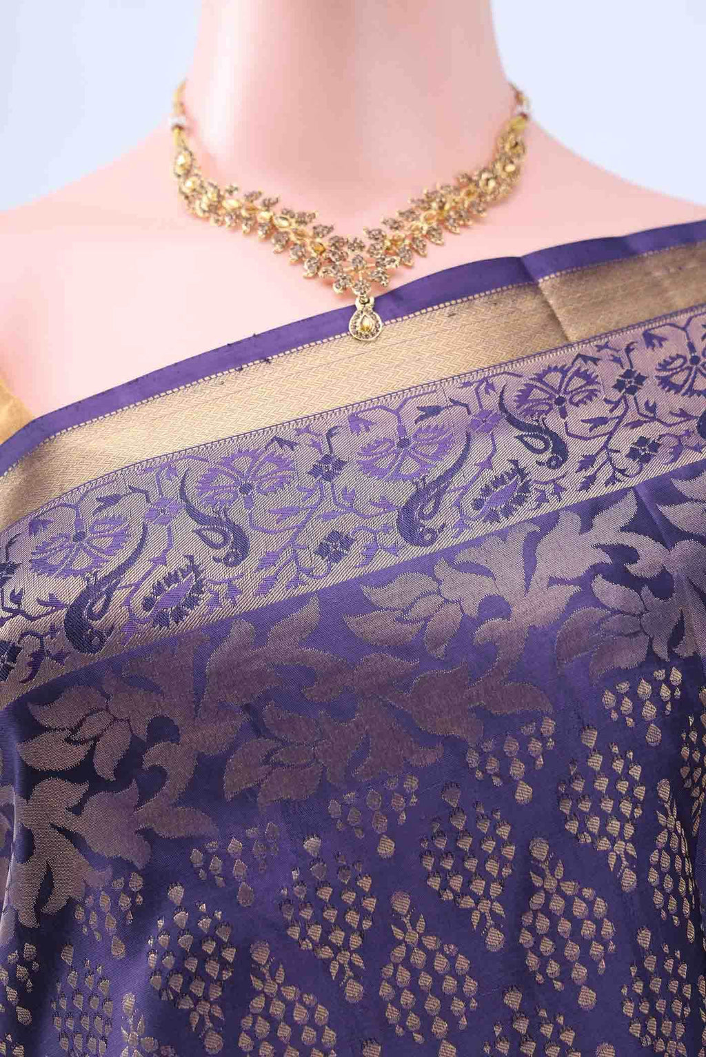 Purple Soft Silk Saree