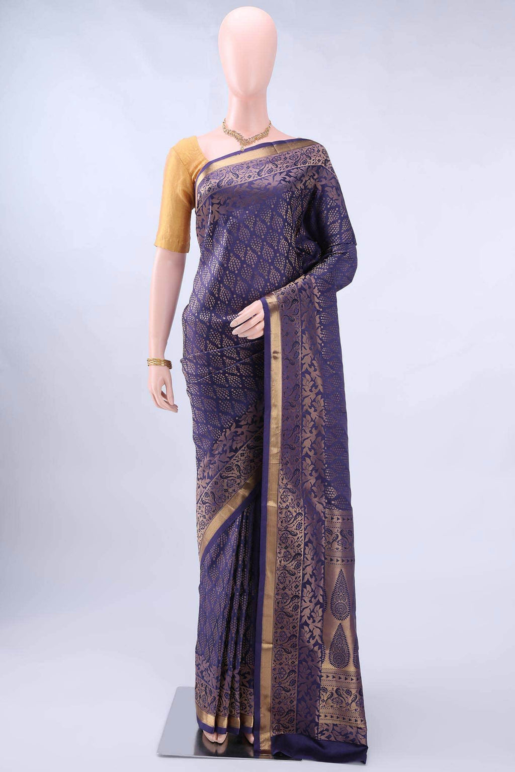 Purple Soft Silk Saree