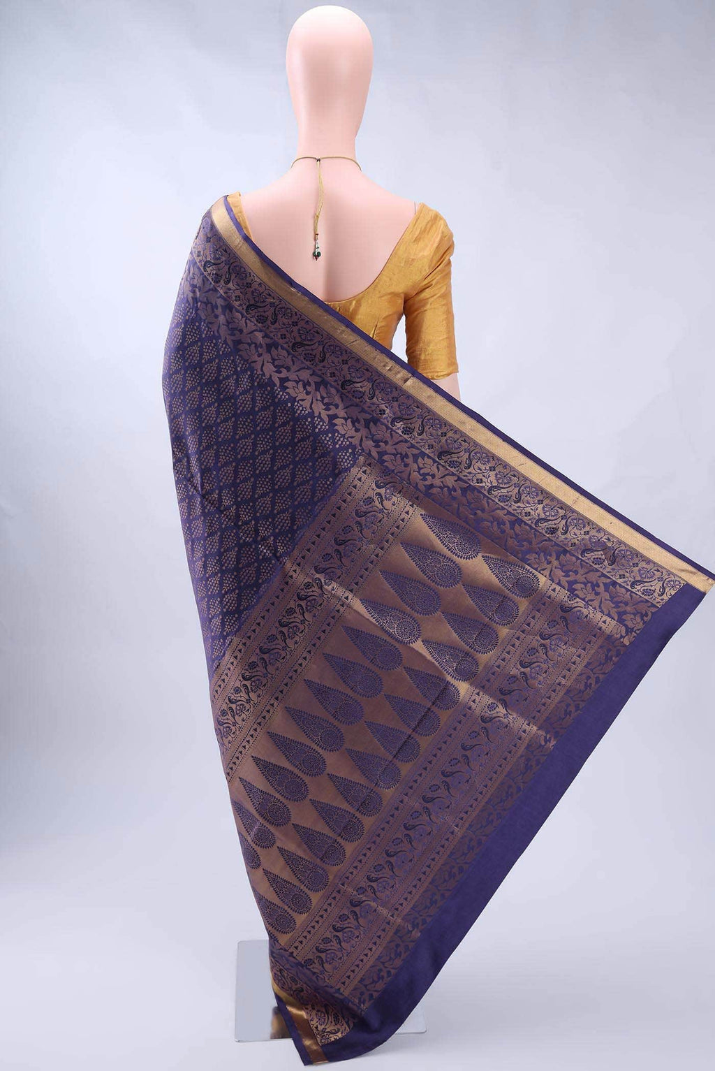 Purple Soft Silk Saree
