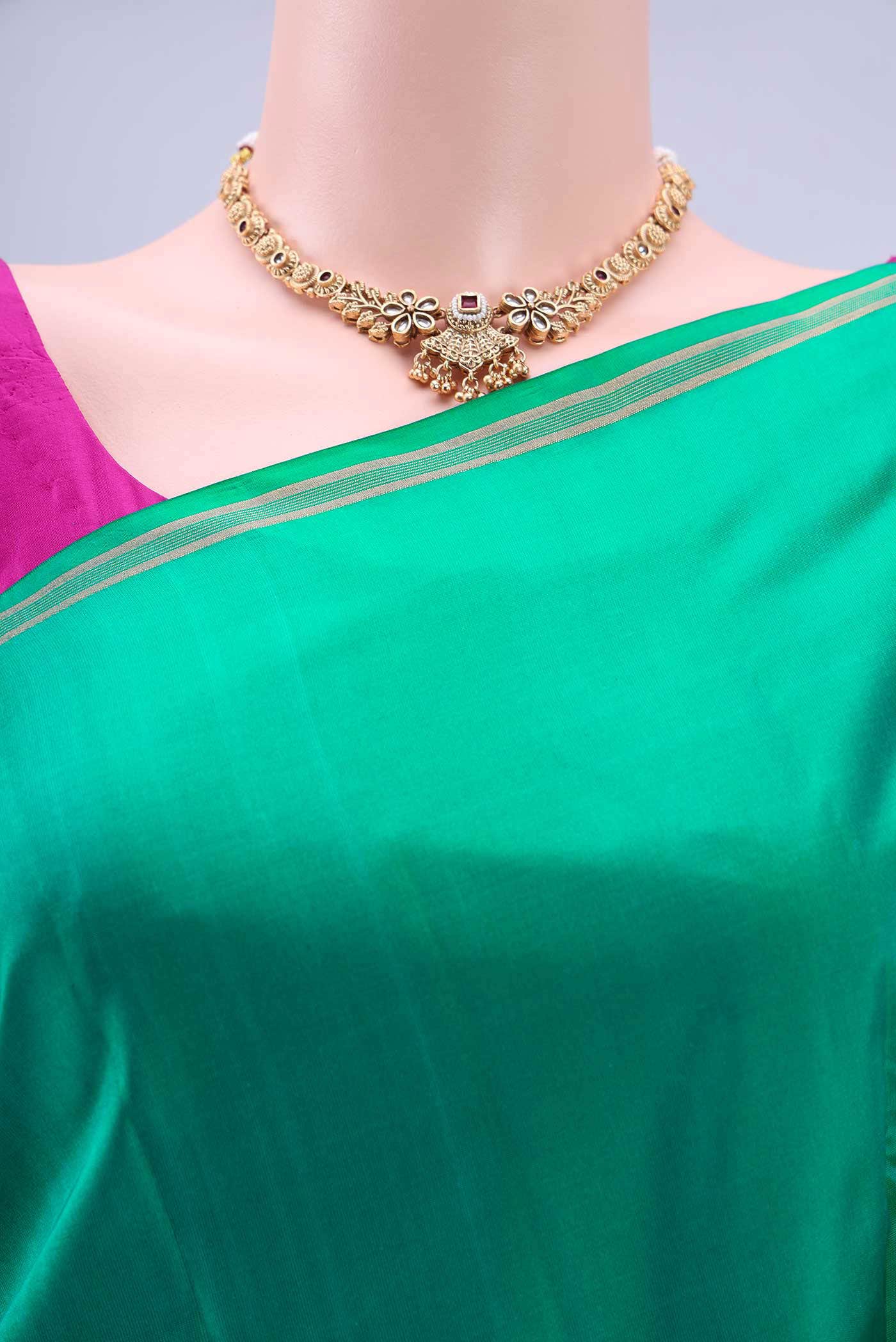 no Dual Tone Nangavalli Silk [ Salem ] Saree