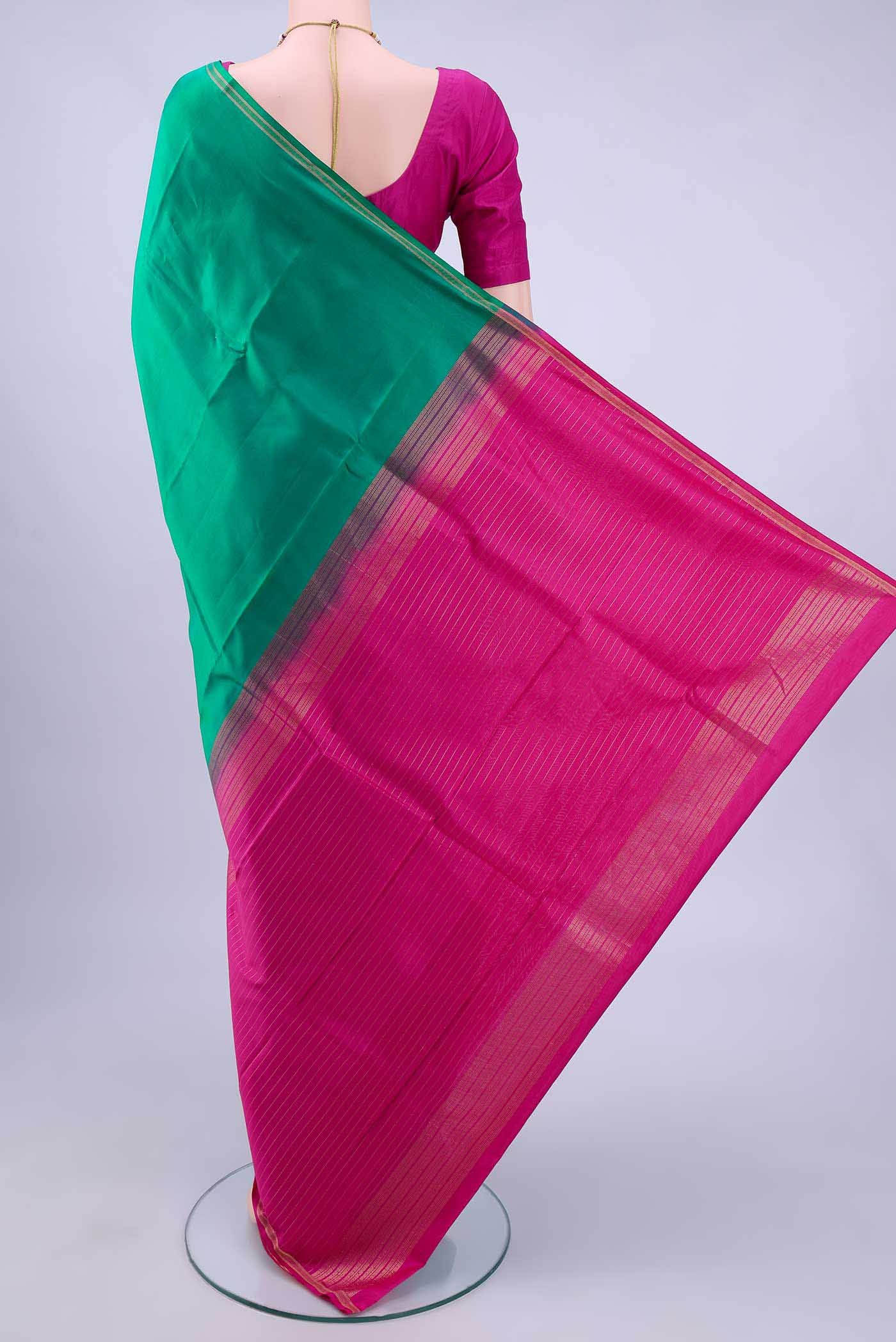 no Dual Tone Nangavalli Silk [ Salem ] Saree