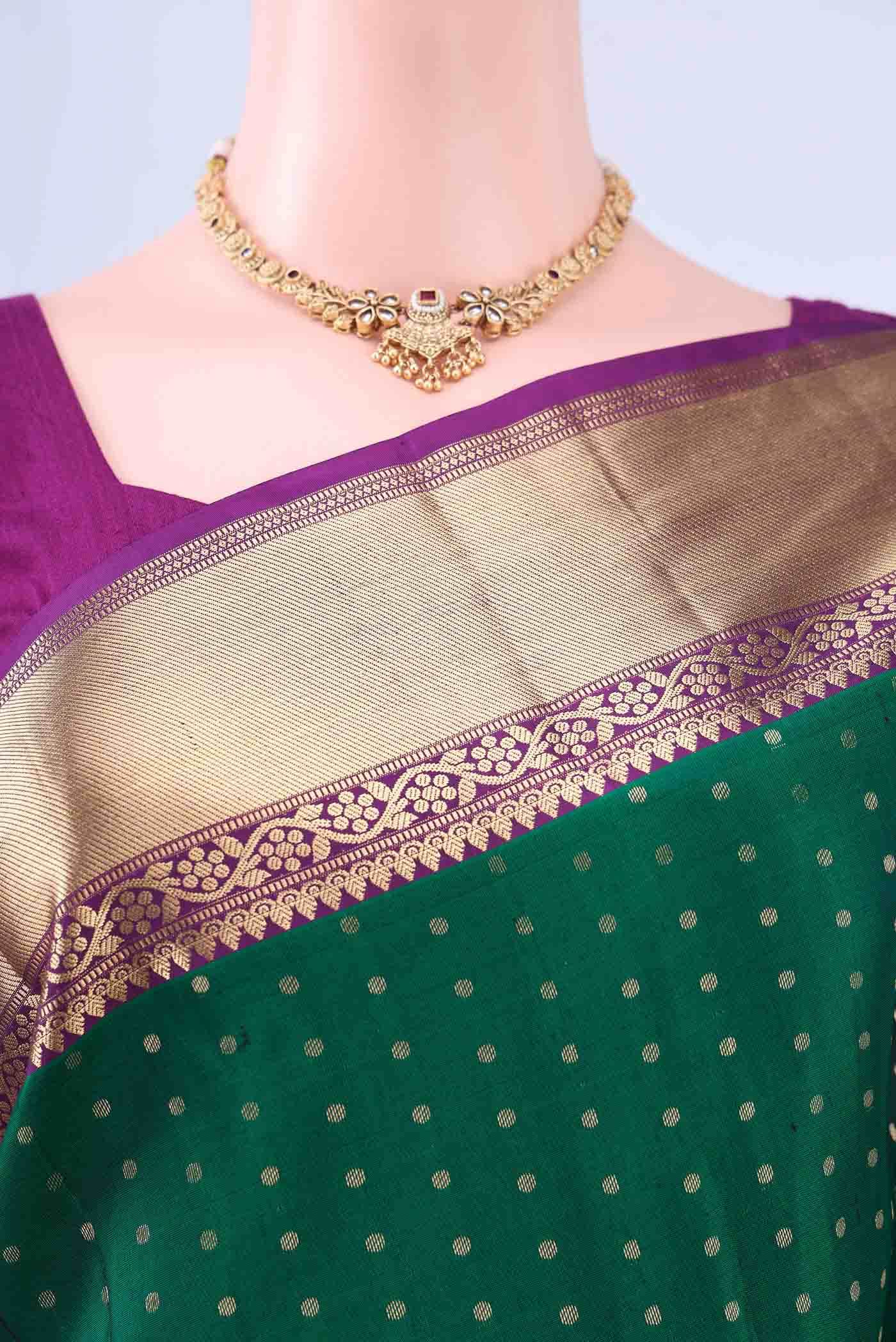 no Dual Tone Nangavalli Silk [ Salem ] Saree