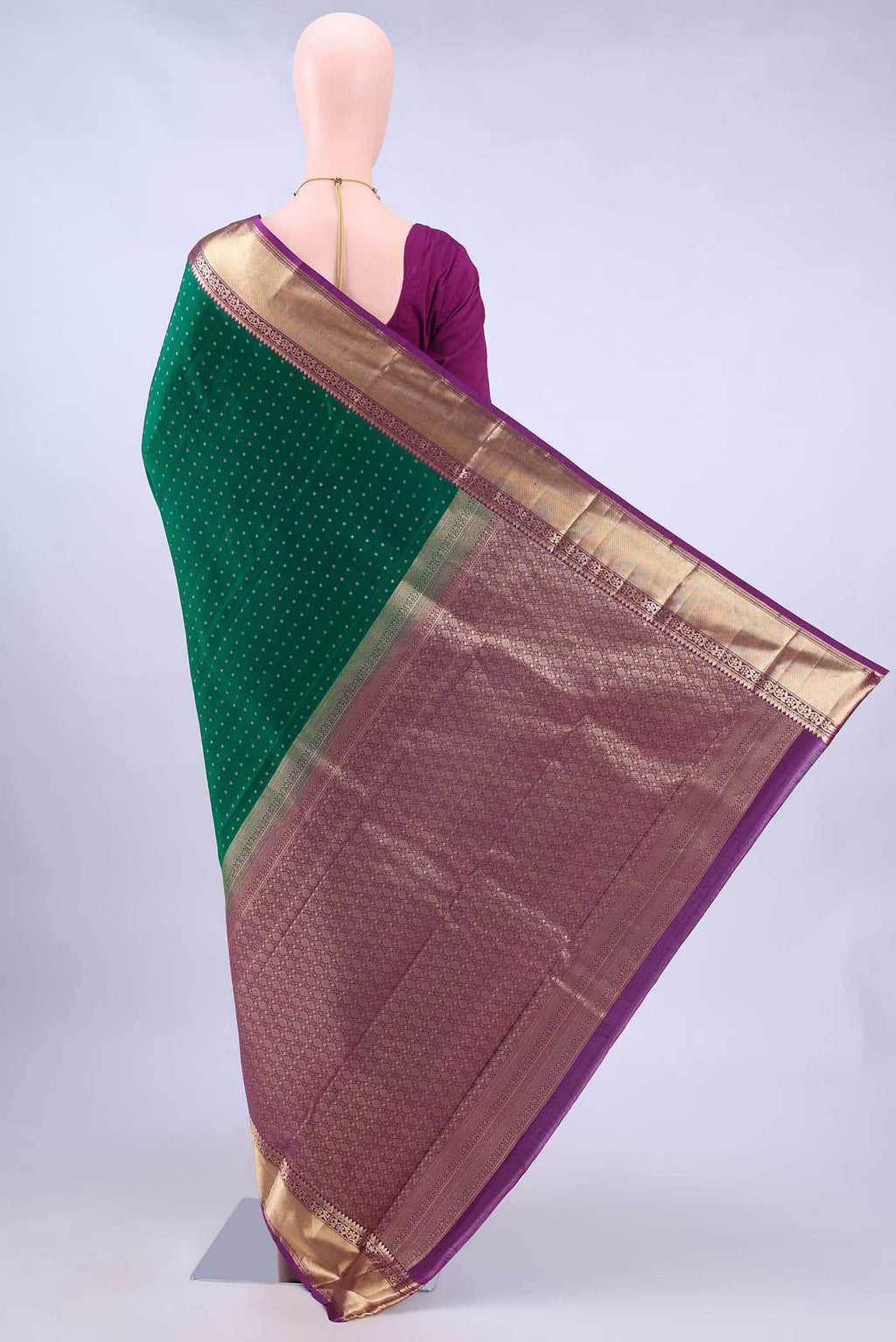 no Dual Tone Nangavalli Silk [ Salem ] Saree