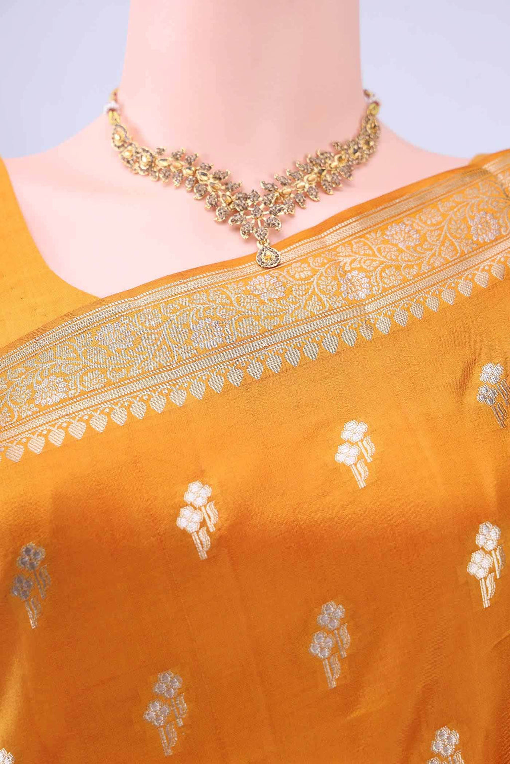 no Dual Tone Banarasi Raw Silk Saree