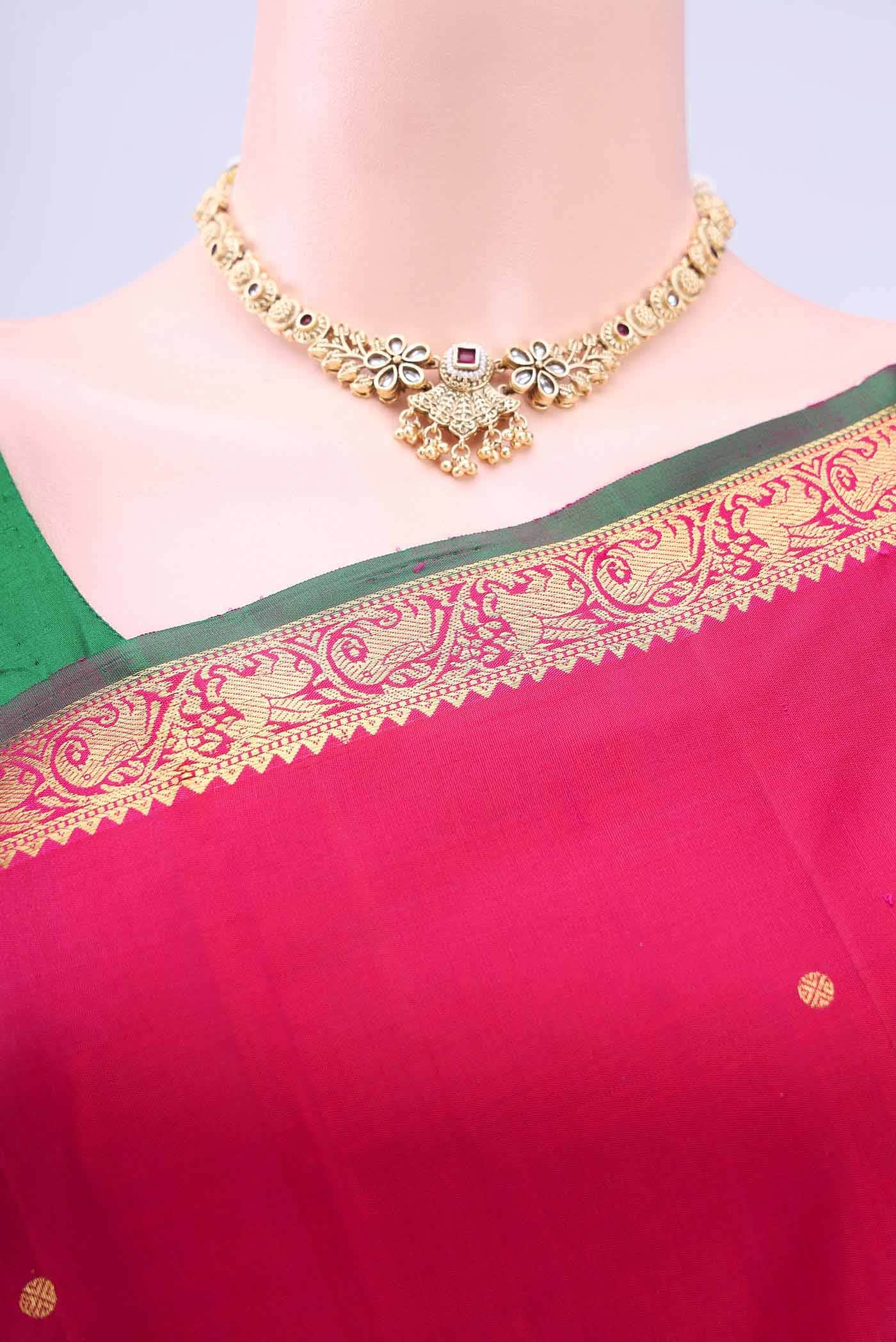Red Kanchipuram Silk Saree