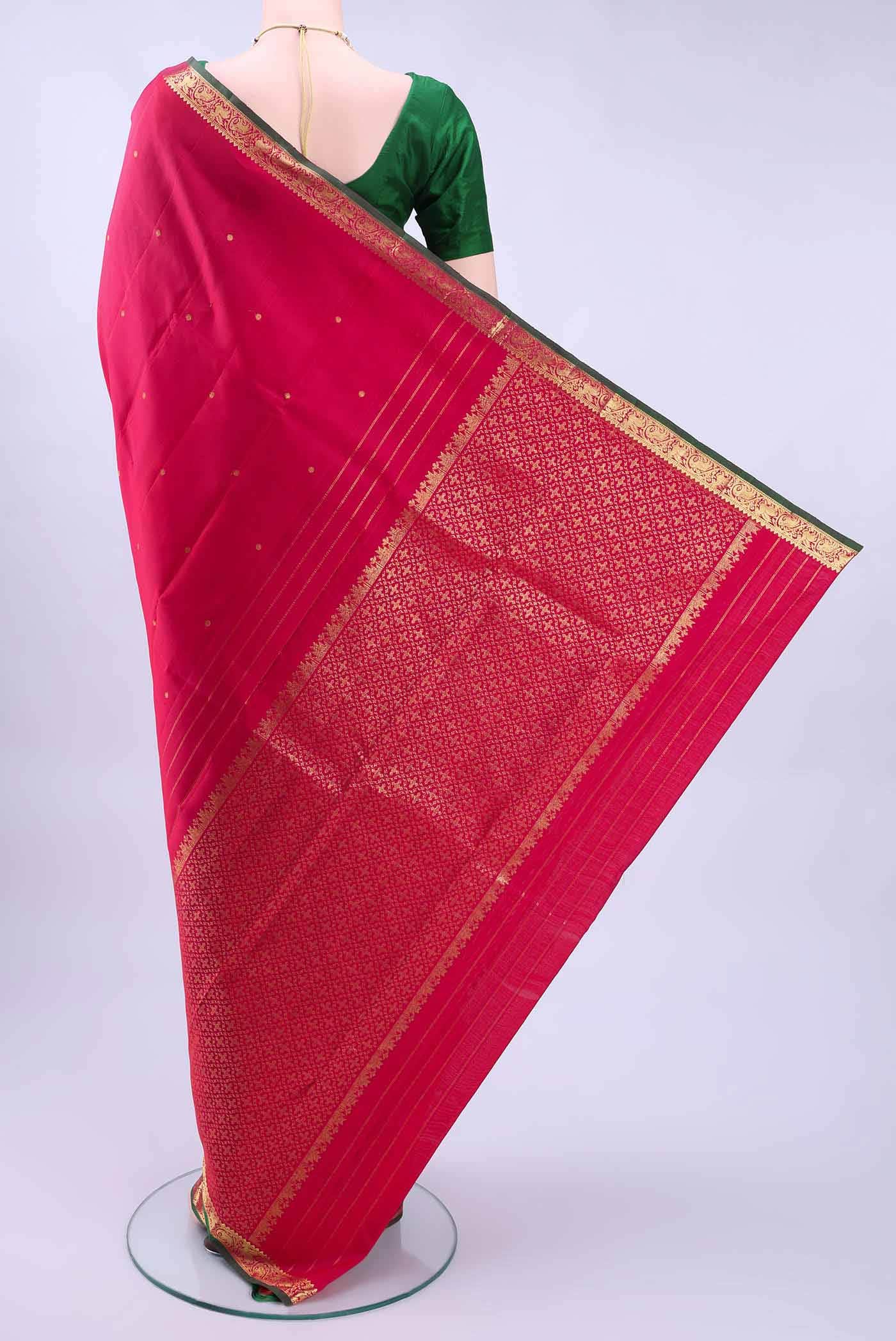 Red Kanchipuram Silk Saree