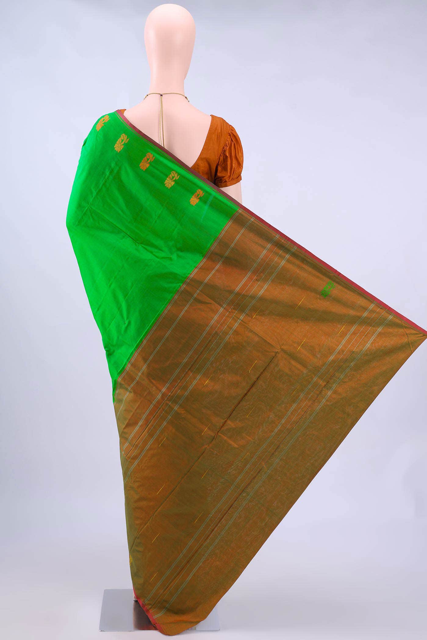 Green Kanchipuram Silk Saree