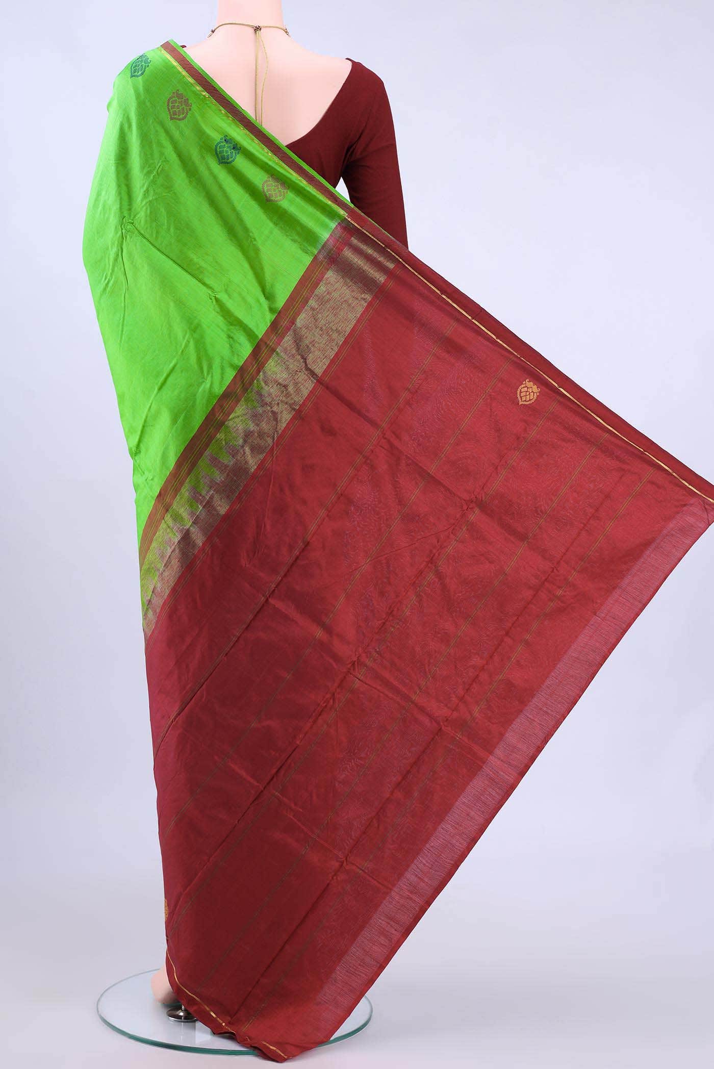 Green Kanchipuram Silk Saree
