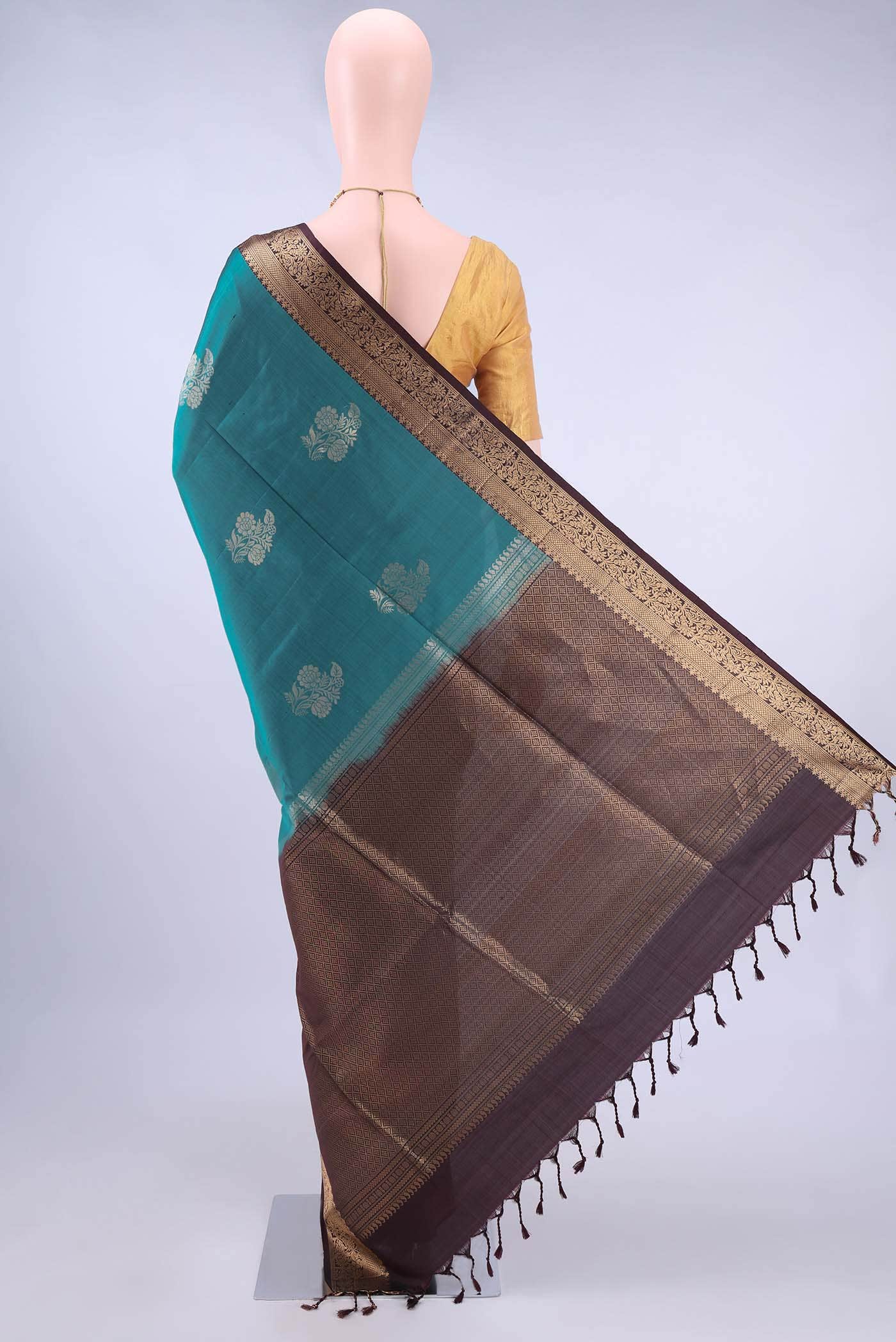 Maya Blue Soft Silk Saree