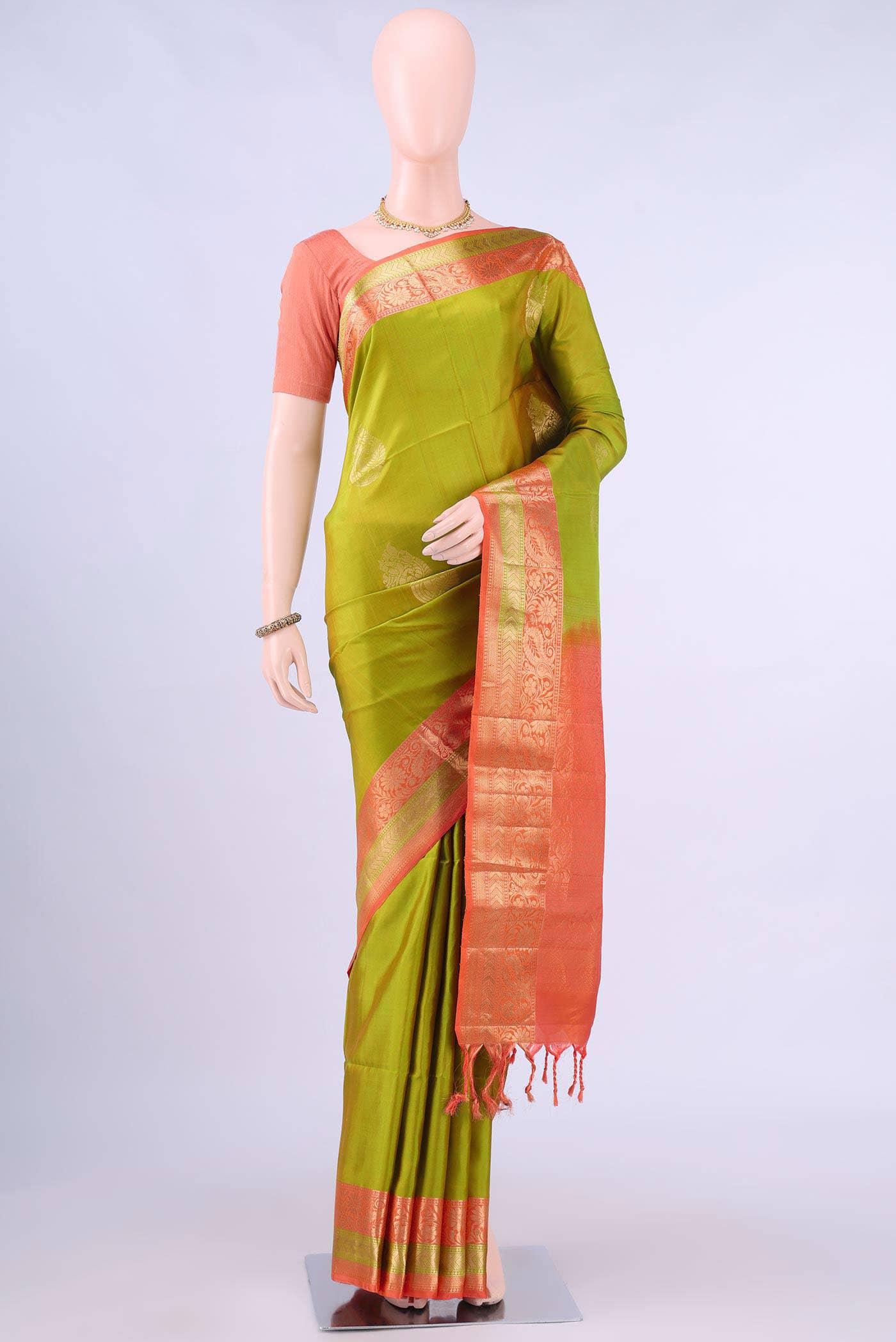 Green Soft Silk Saree
