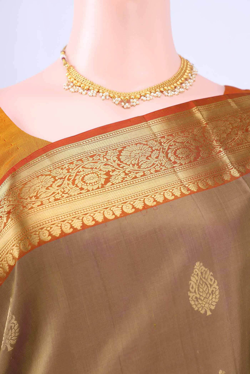 Mehandi Green Soft Silk Saree