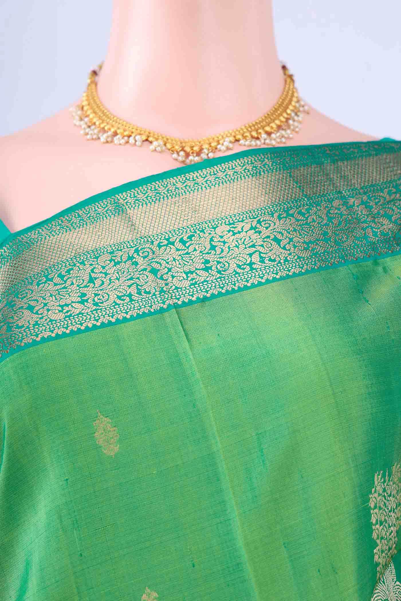 Green Soft Silk Saree