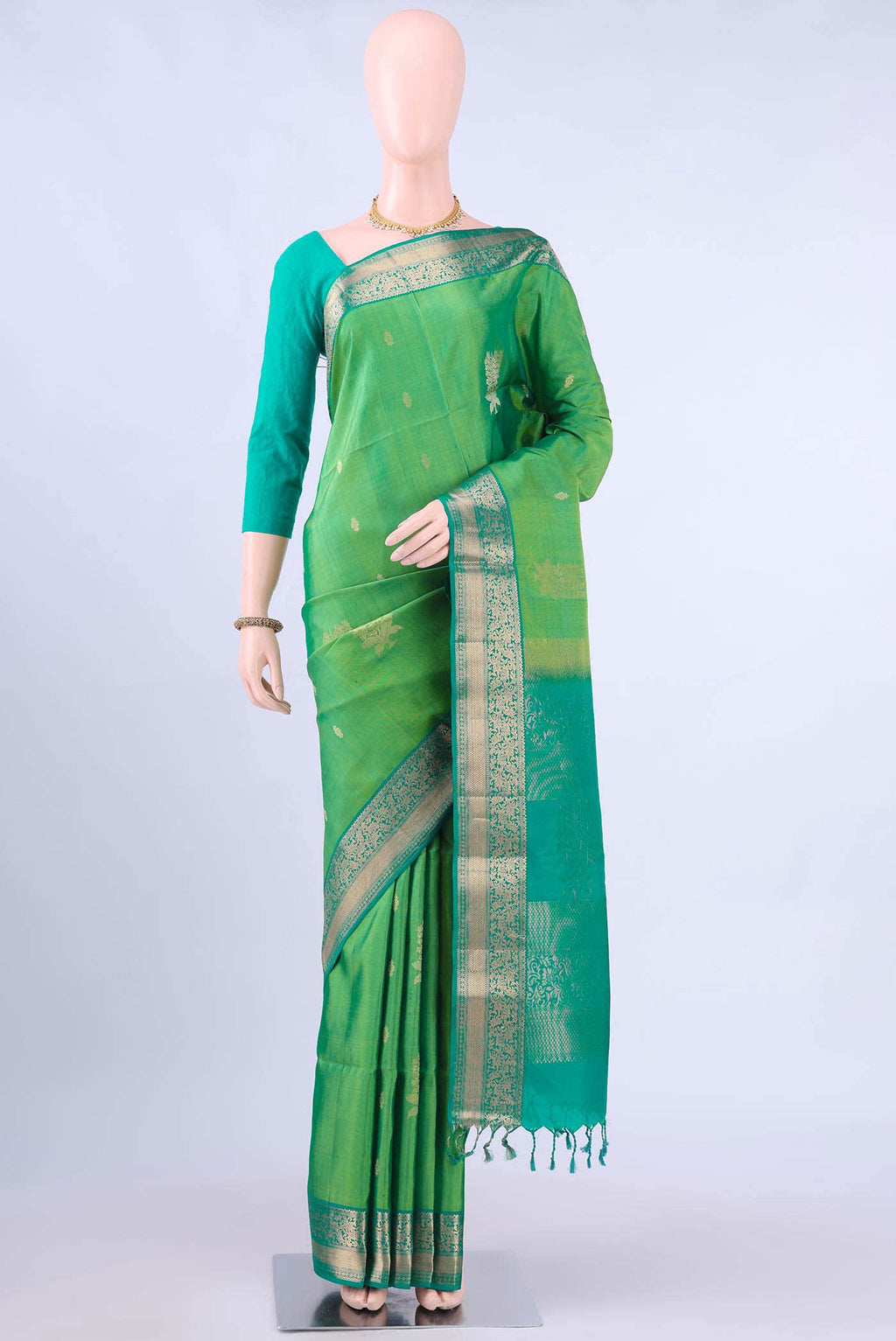 Green Soft Silk Saree
