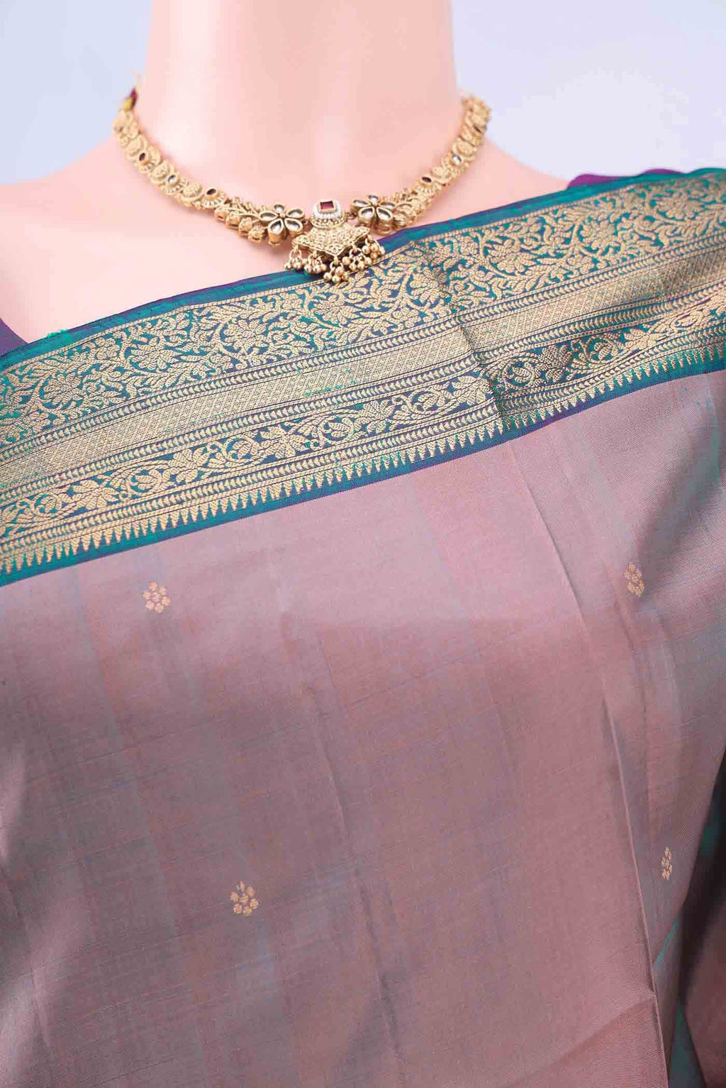 Mauve Soft Silk Saree