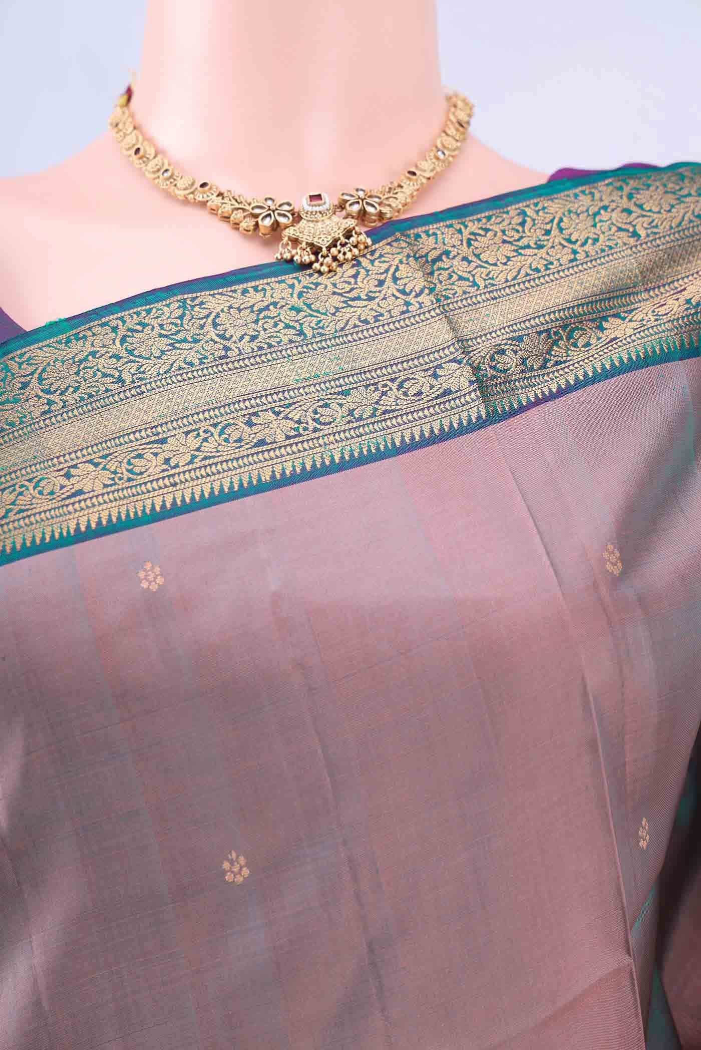 Mauve Soft Silk Saree