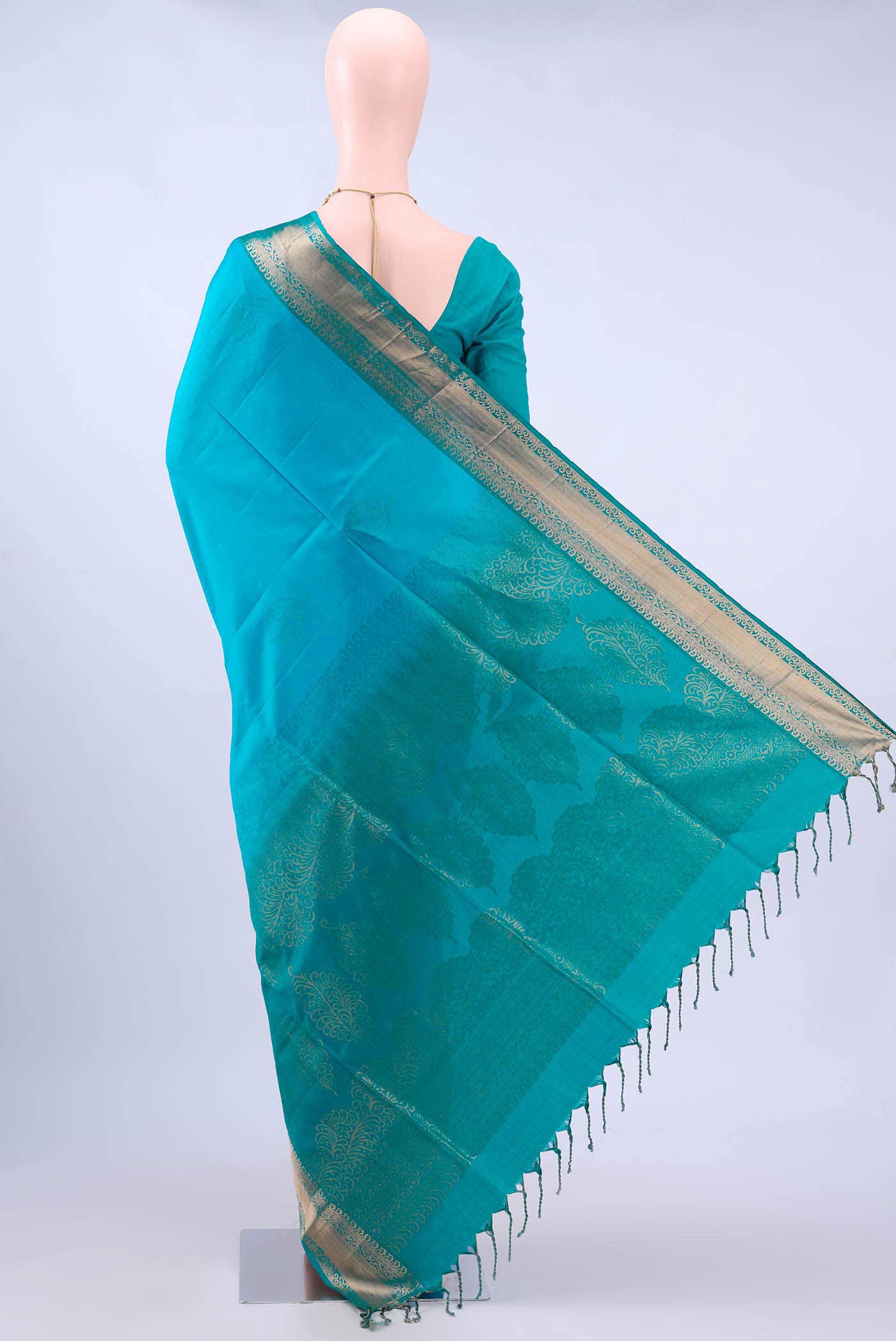 Blue Soft Silk Saree