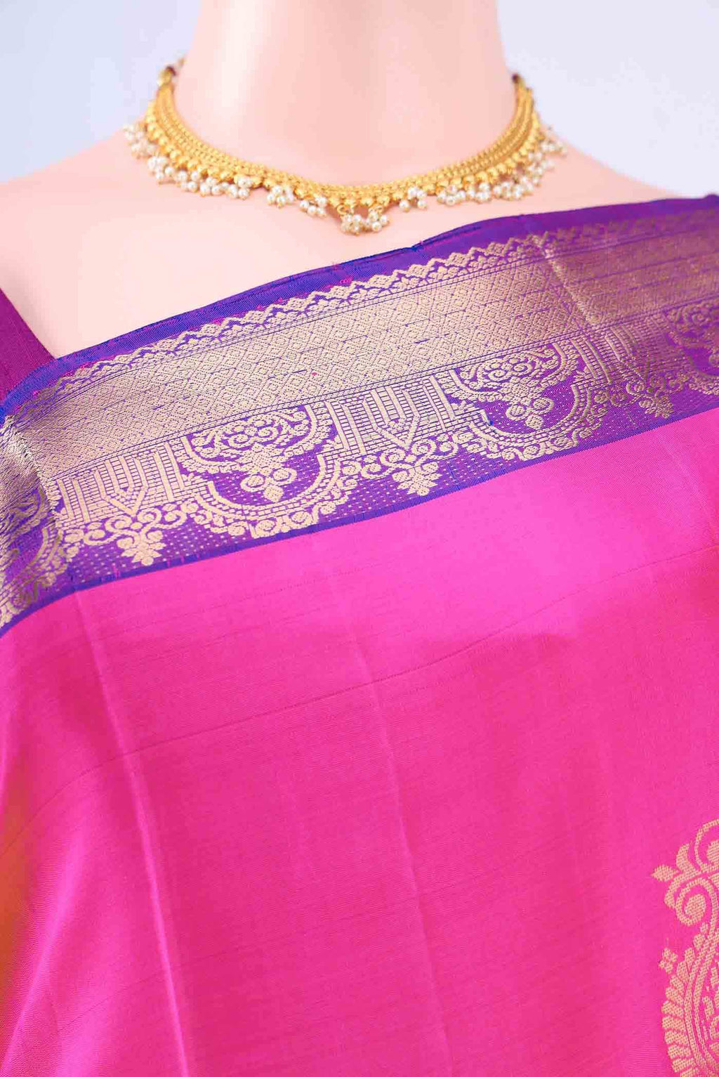 Pink Soft Silk Saree