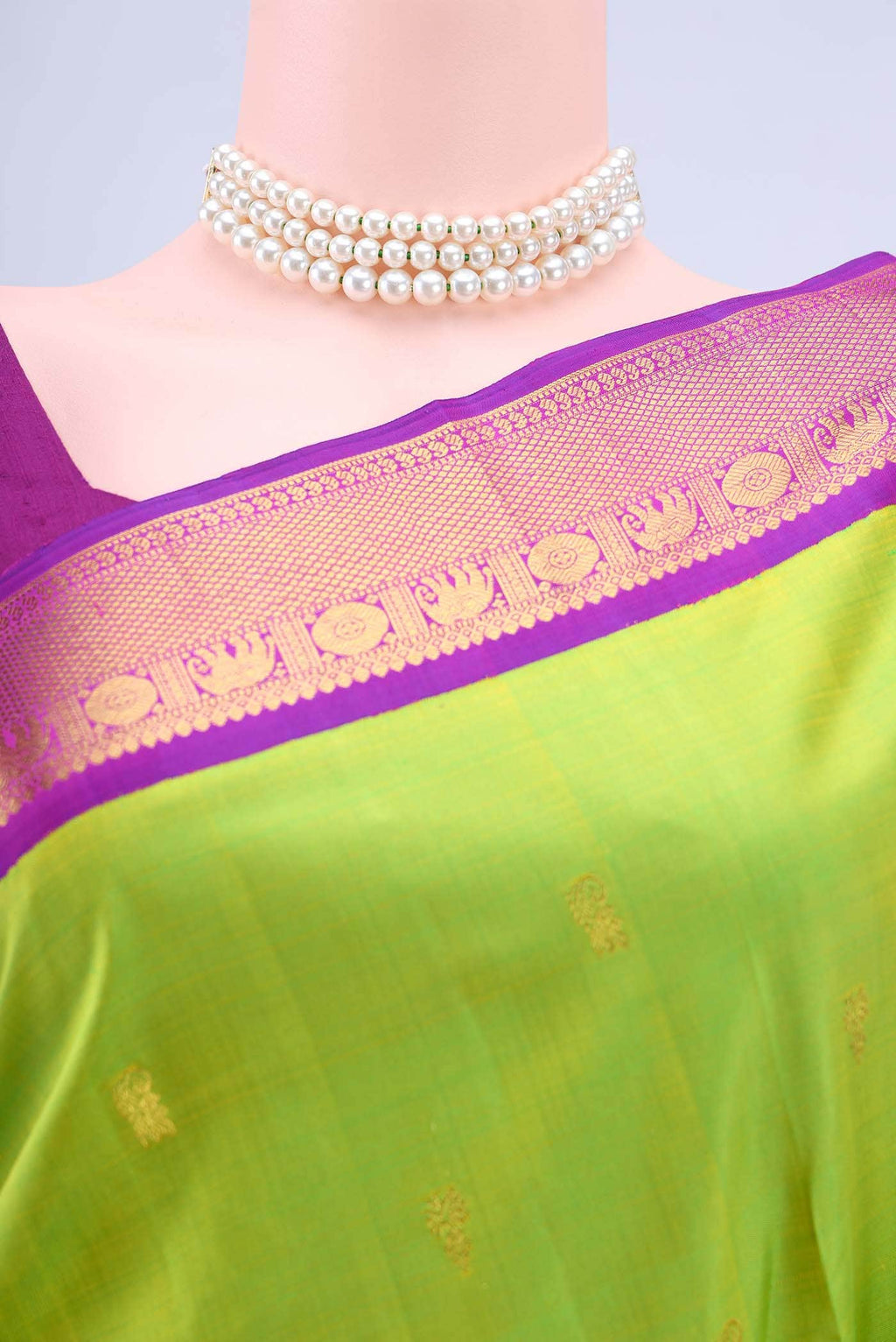 Green Kanchipuram Silk Saree