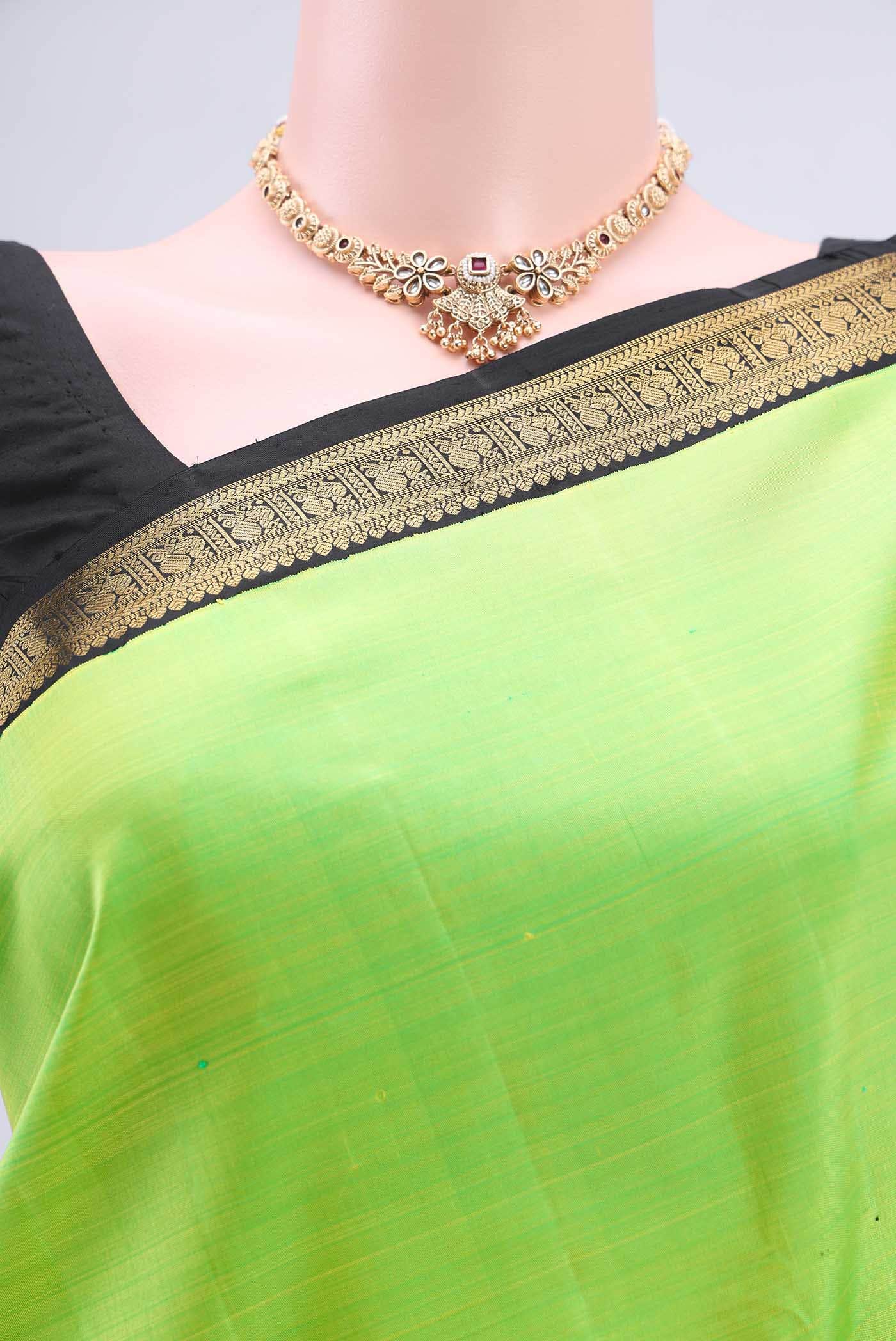 Green Kanchipuram Silk Saree