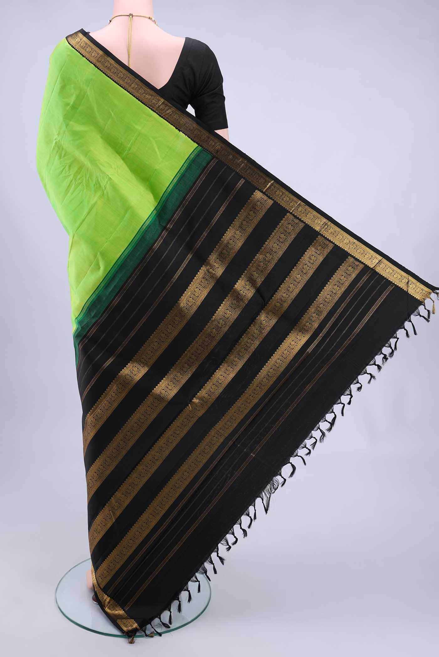 Green Kanchipuram Silk Saree