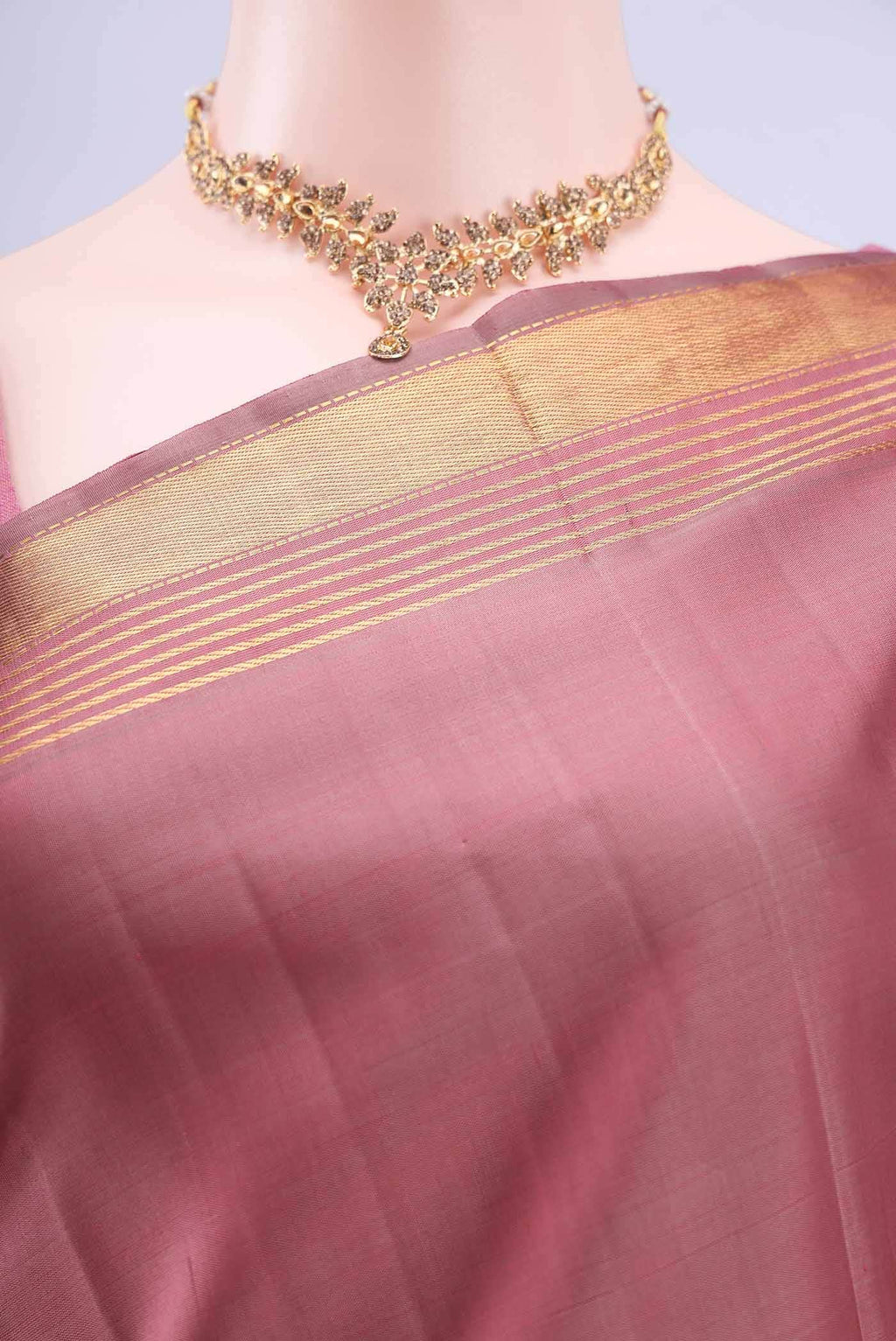 Bronze Kanchipuram Silk Saree