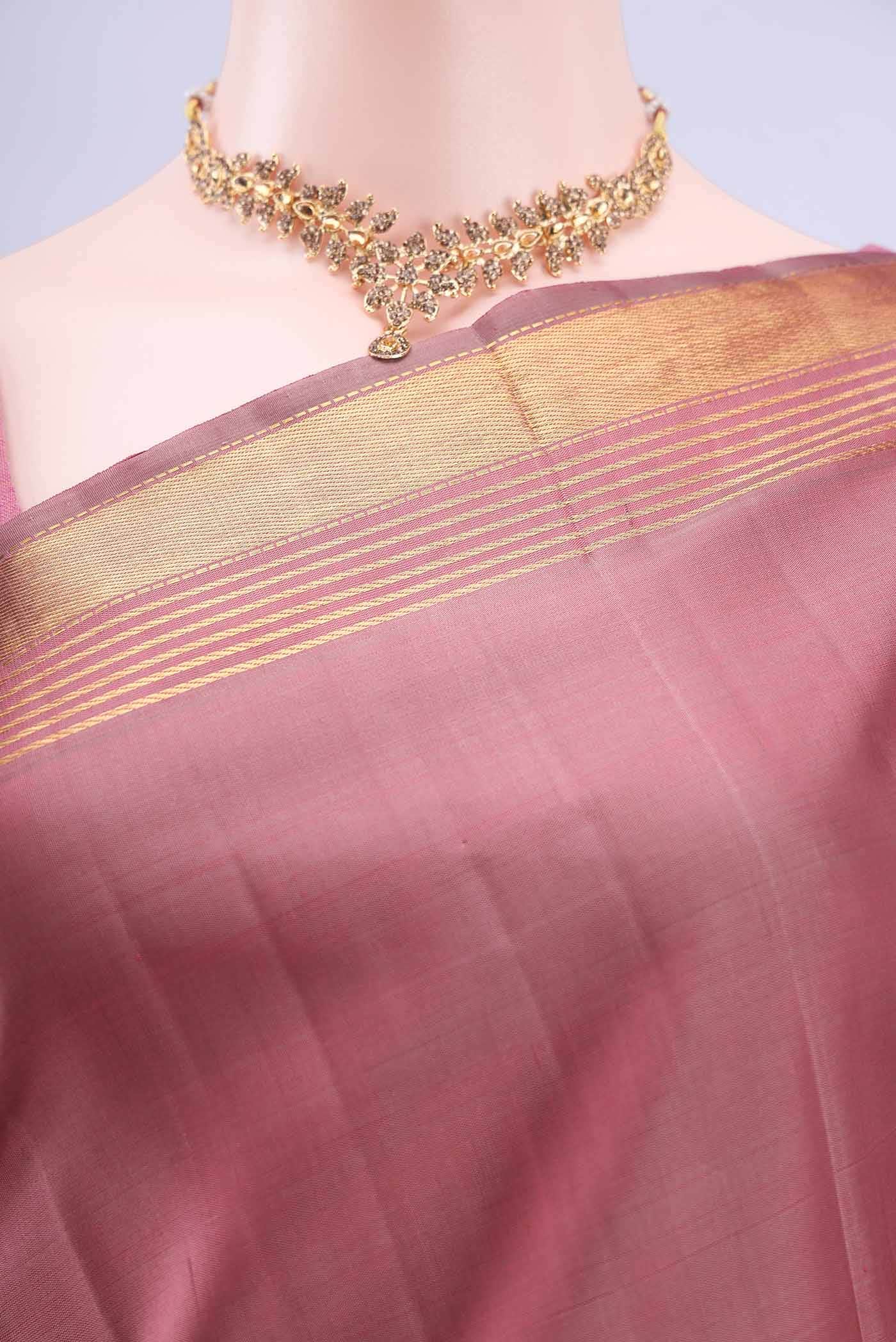 Bronze Kanchipuram Silk Saree