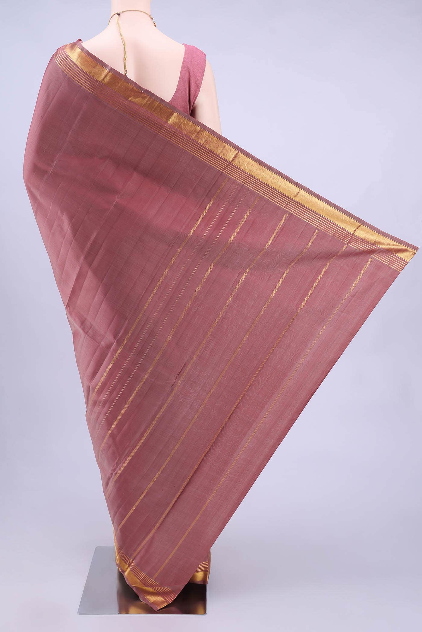 Bronze Kanchipuram Silk Saree