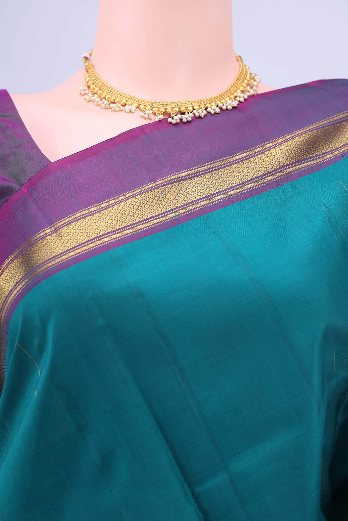 Green Kanchipuram Silk Saree