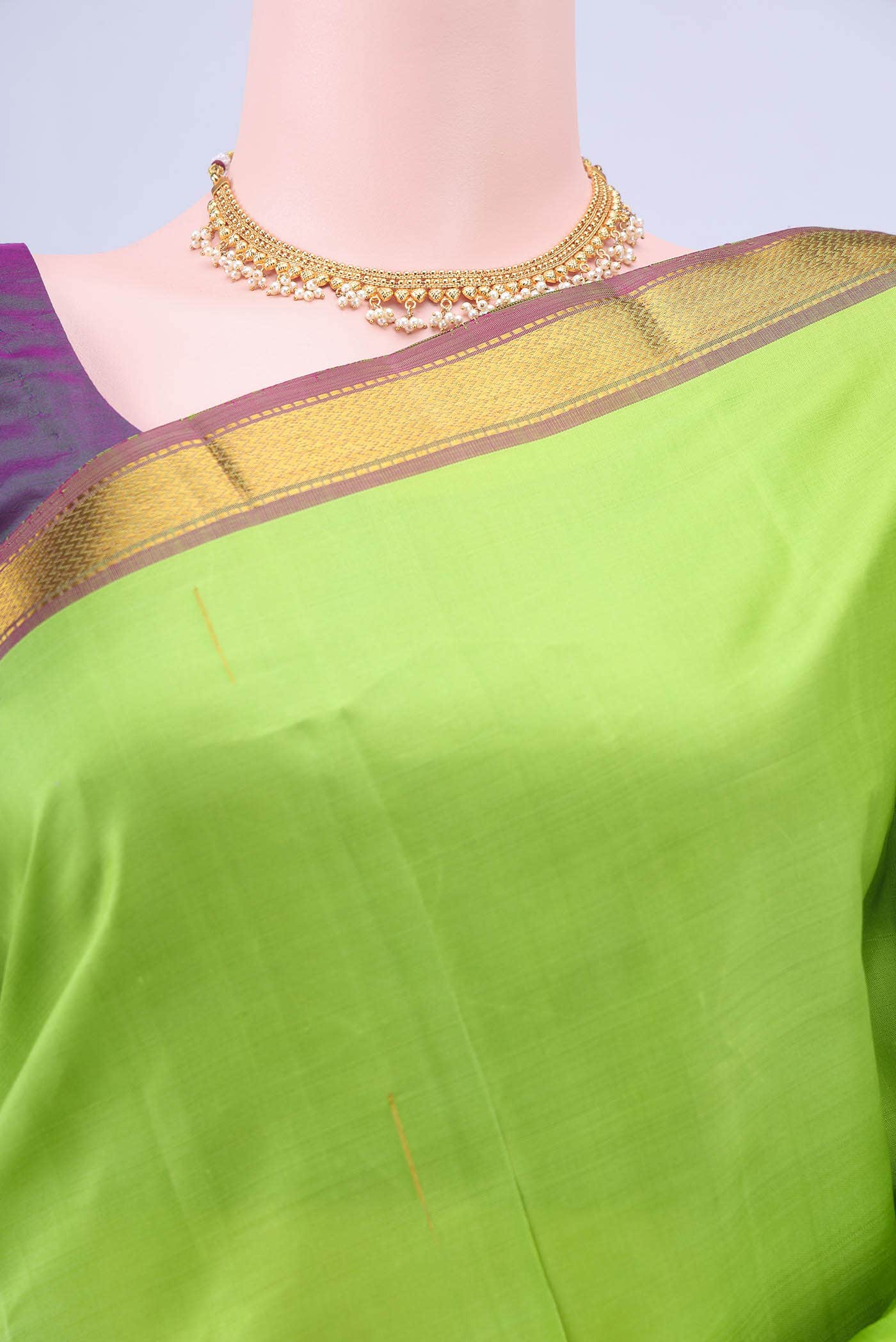 Green Kanchipuram Silk Saree