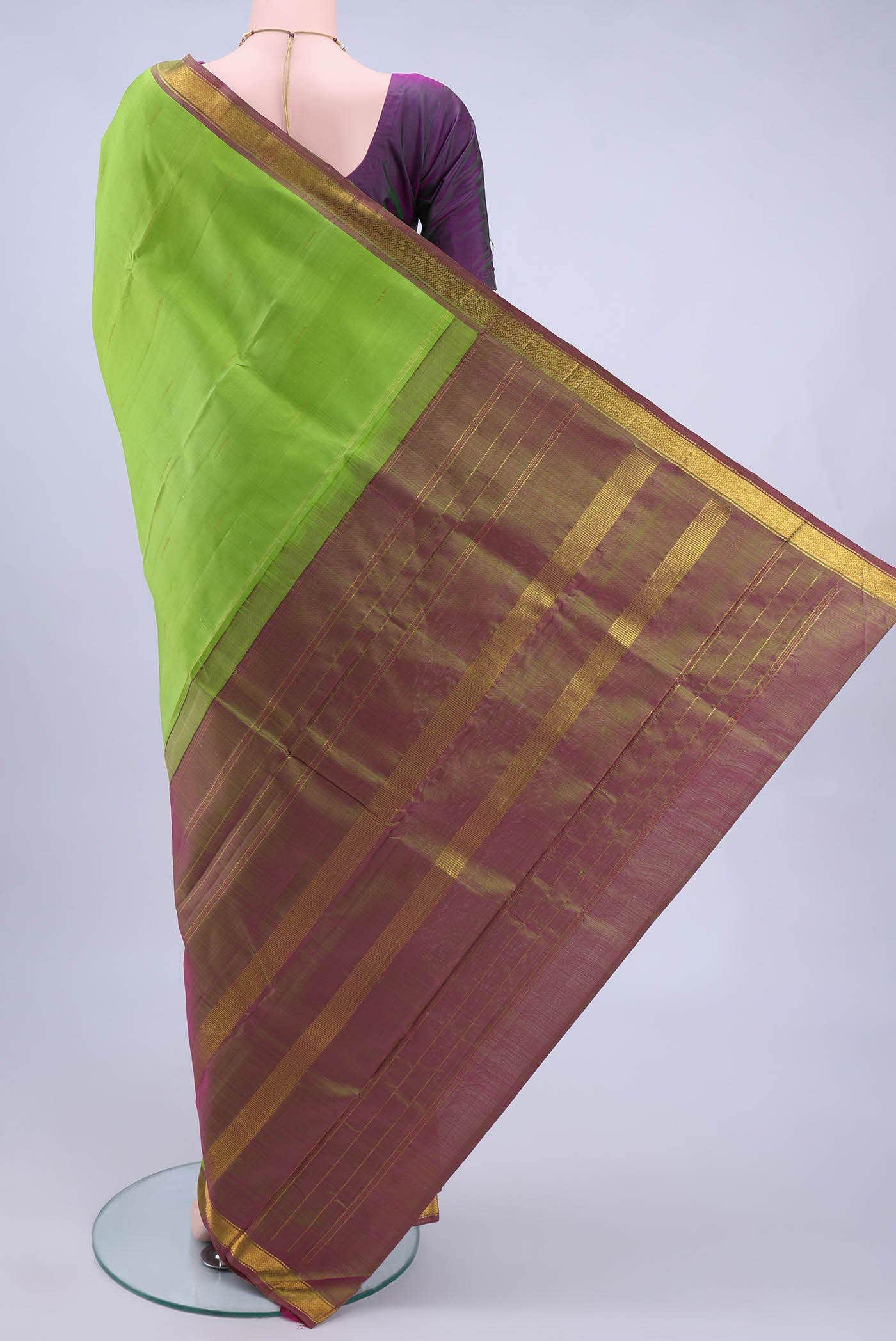 Green Kanchipuram Silk Saree