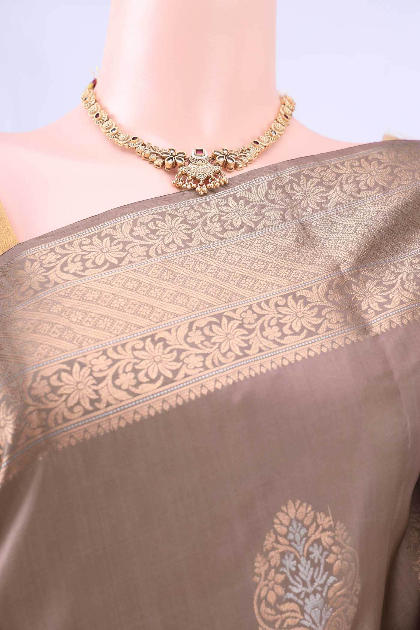 Coral Soft Silk Saree