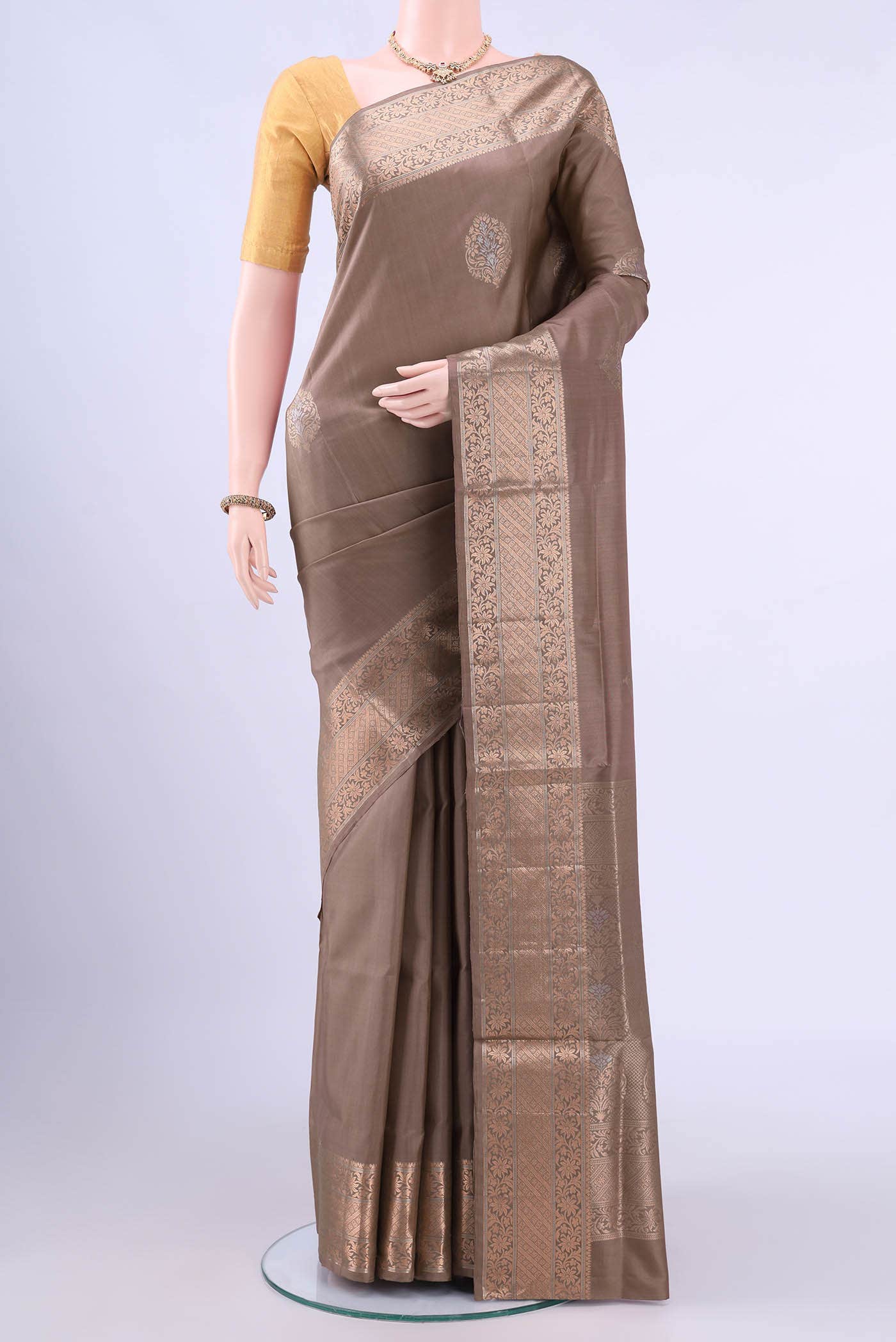 Coral Soft Silk Saree