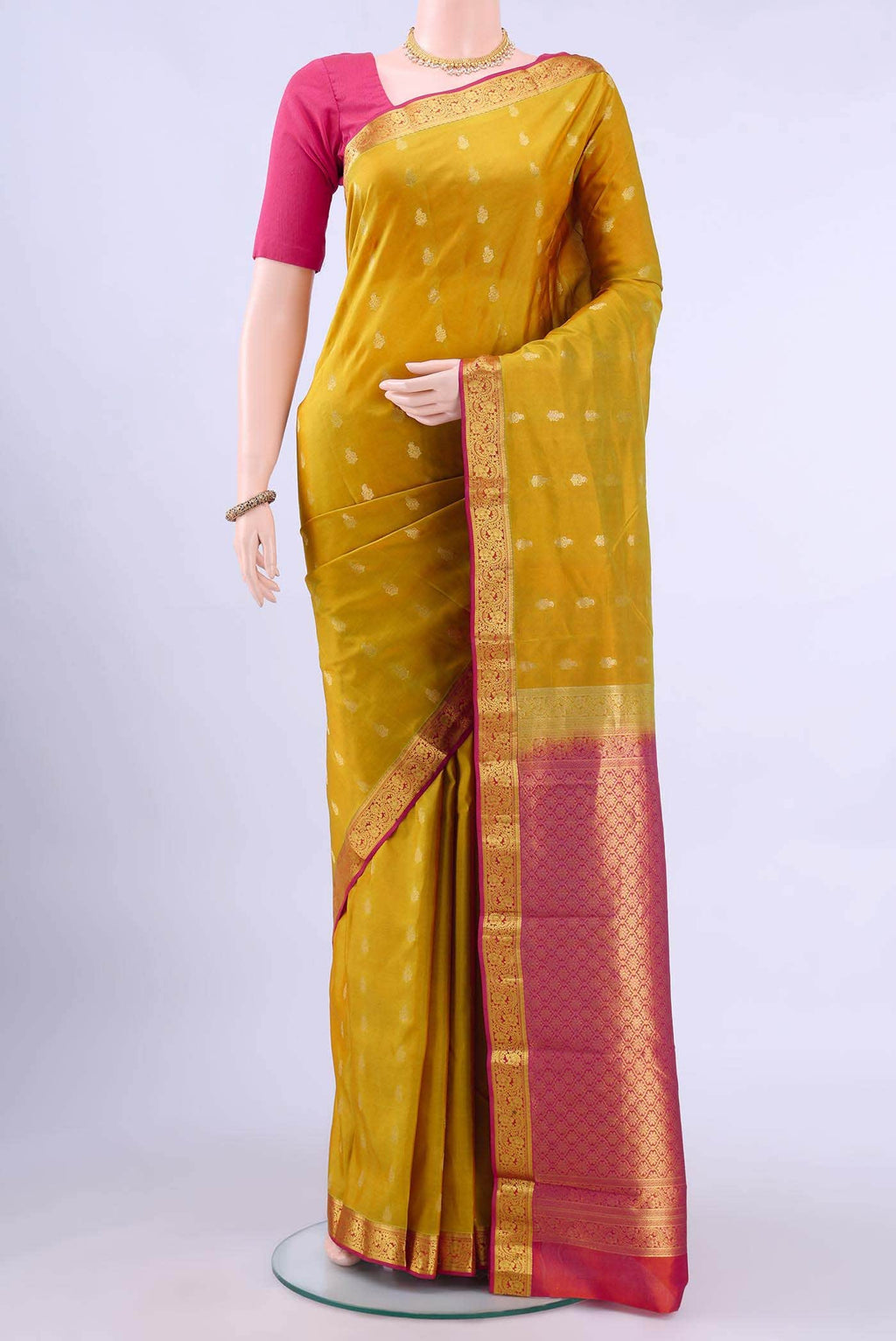 no Dual Tone Nangavalli Silk [ Salem ] Saree