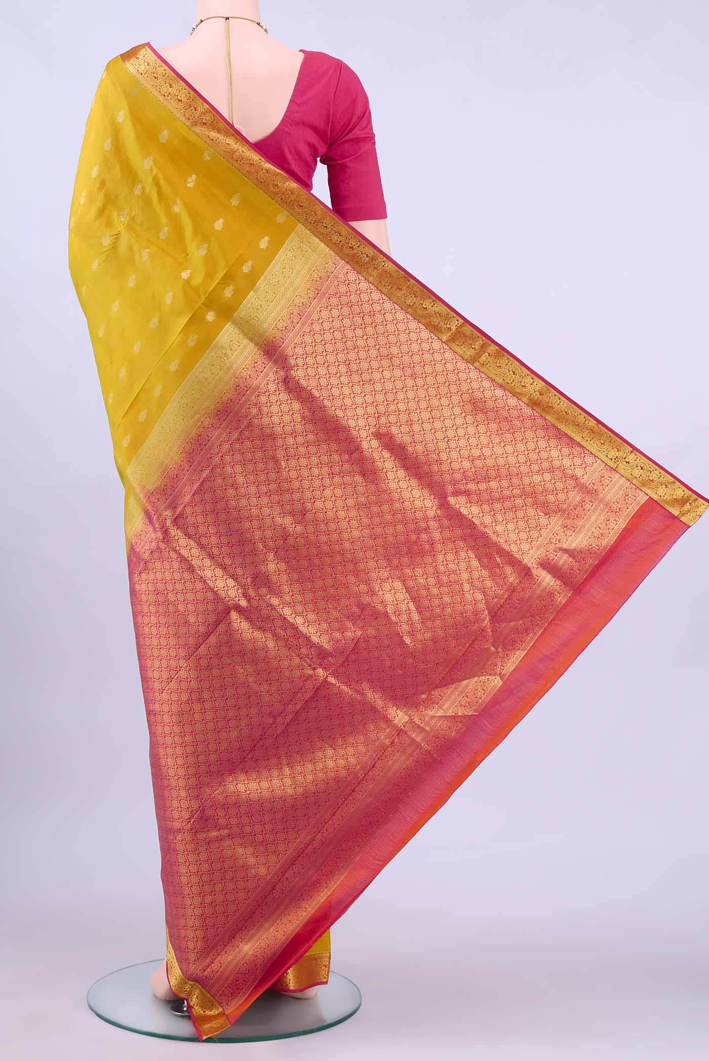 no Dual Tone Nangavalli Silk [ Salem ] Saree