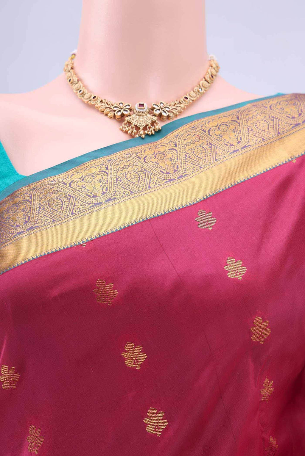 no Dual Tone Nangavalli Silk [ Salem ] Saree
