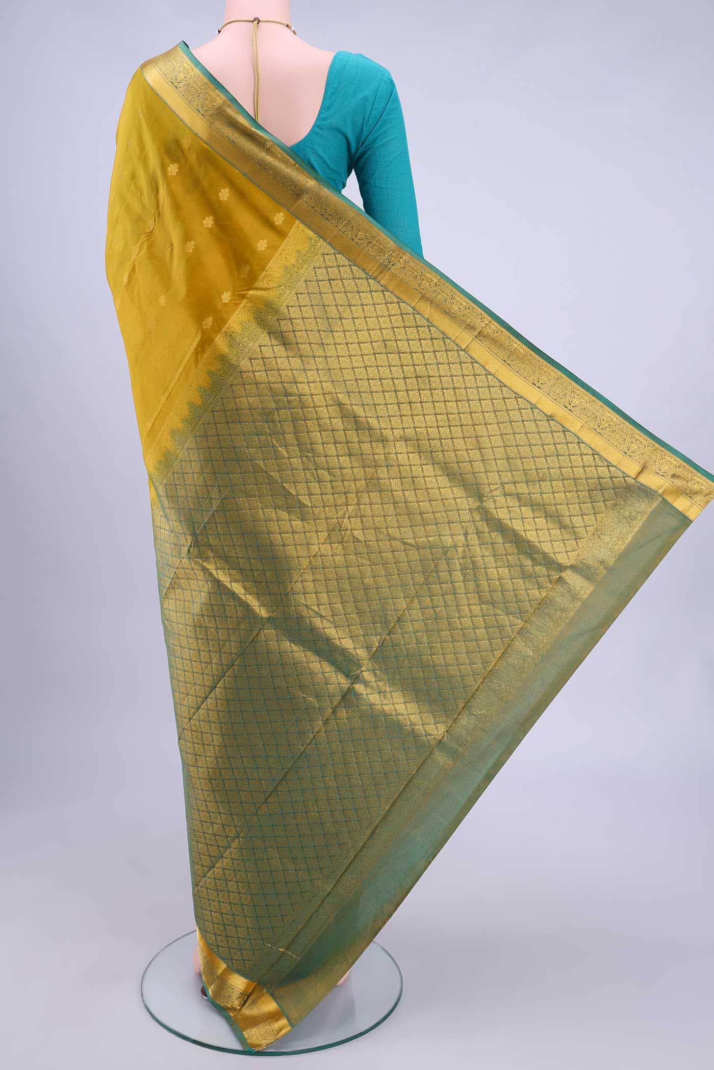 no Dual Tone Nangavalli Silk [ Salem ] Saree