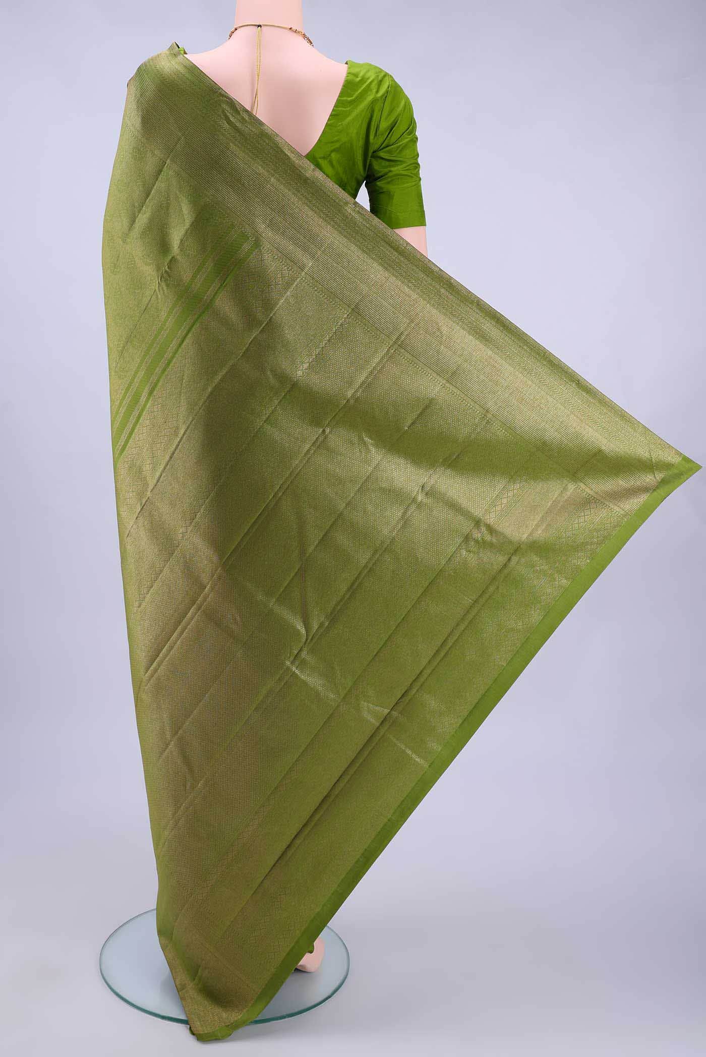 Light Green Kanchipuram Saree