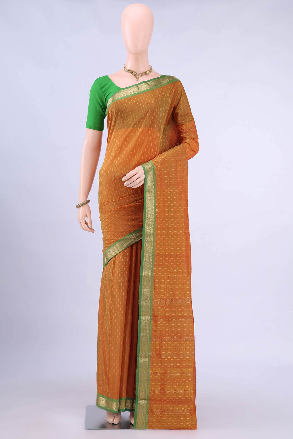no Dual Tone Bangalore Silk Saree