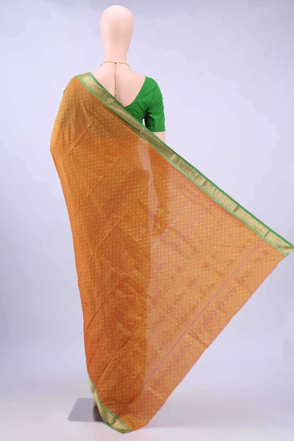 no Dual Tone Bangalore Silk Saree