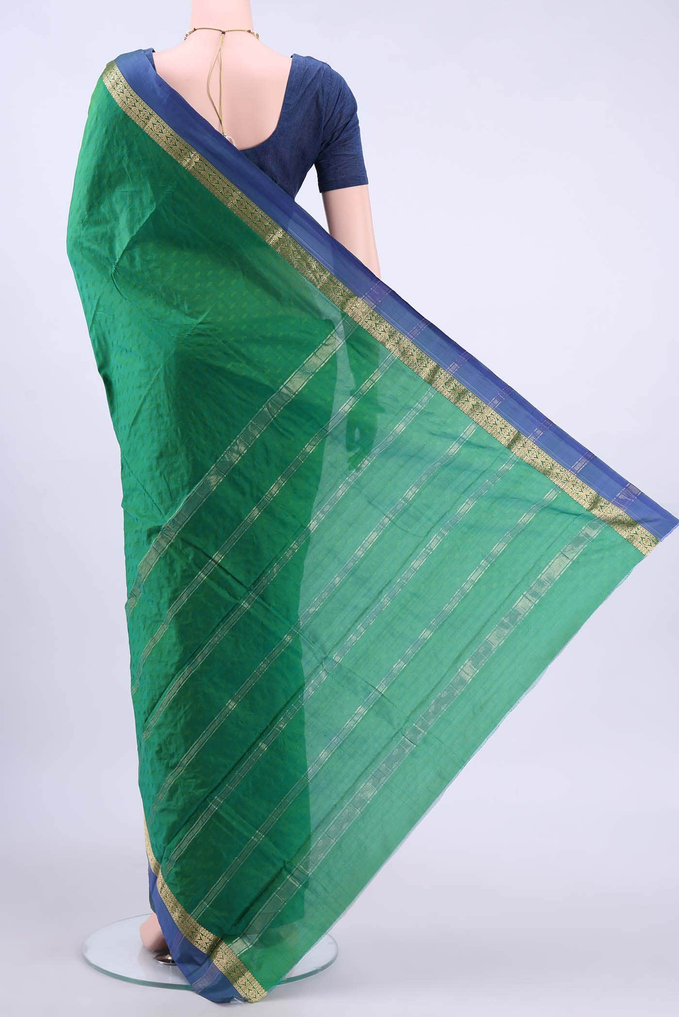 no Dual Tone Bangalore Silk Saree