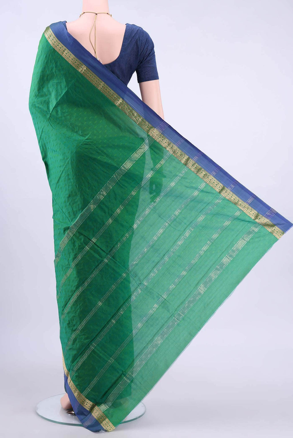 no Dual Tone Bangalore Silk Saree