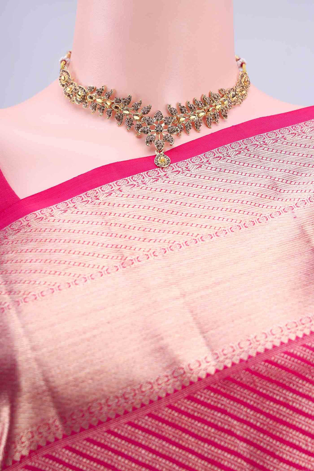 Imperial Red Kanchipuram Saree