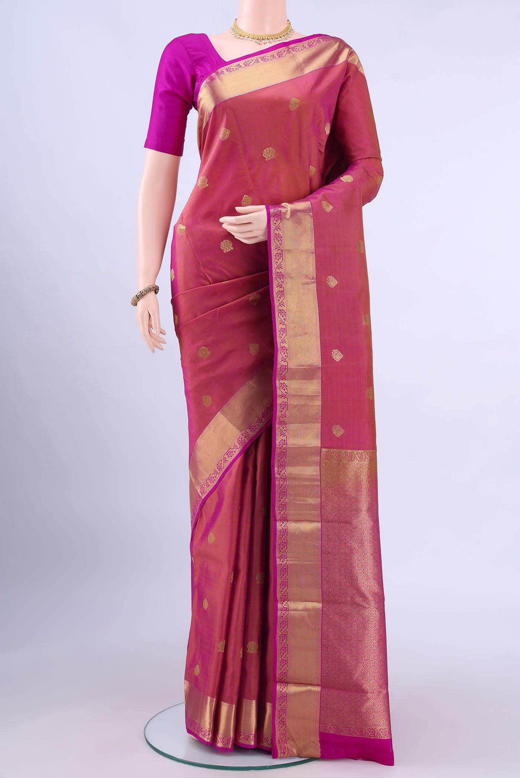 no Dual Tone Nangavalli Silk [ Salem ] Saree