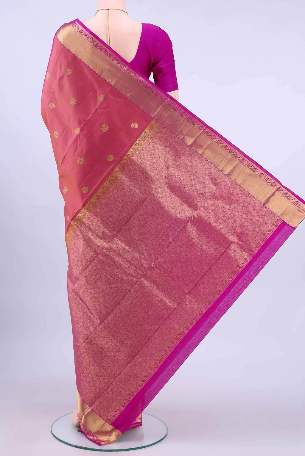 no Dual Tone Nangavalli Silk [ Salem ] Saree