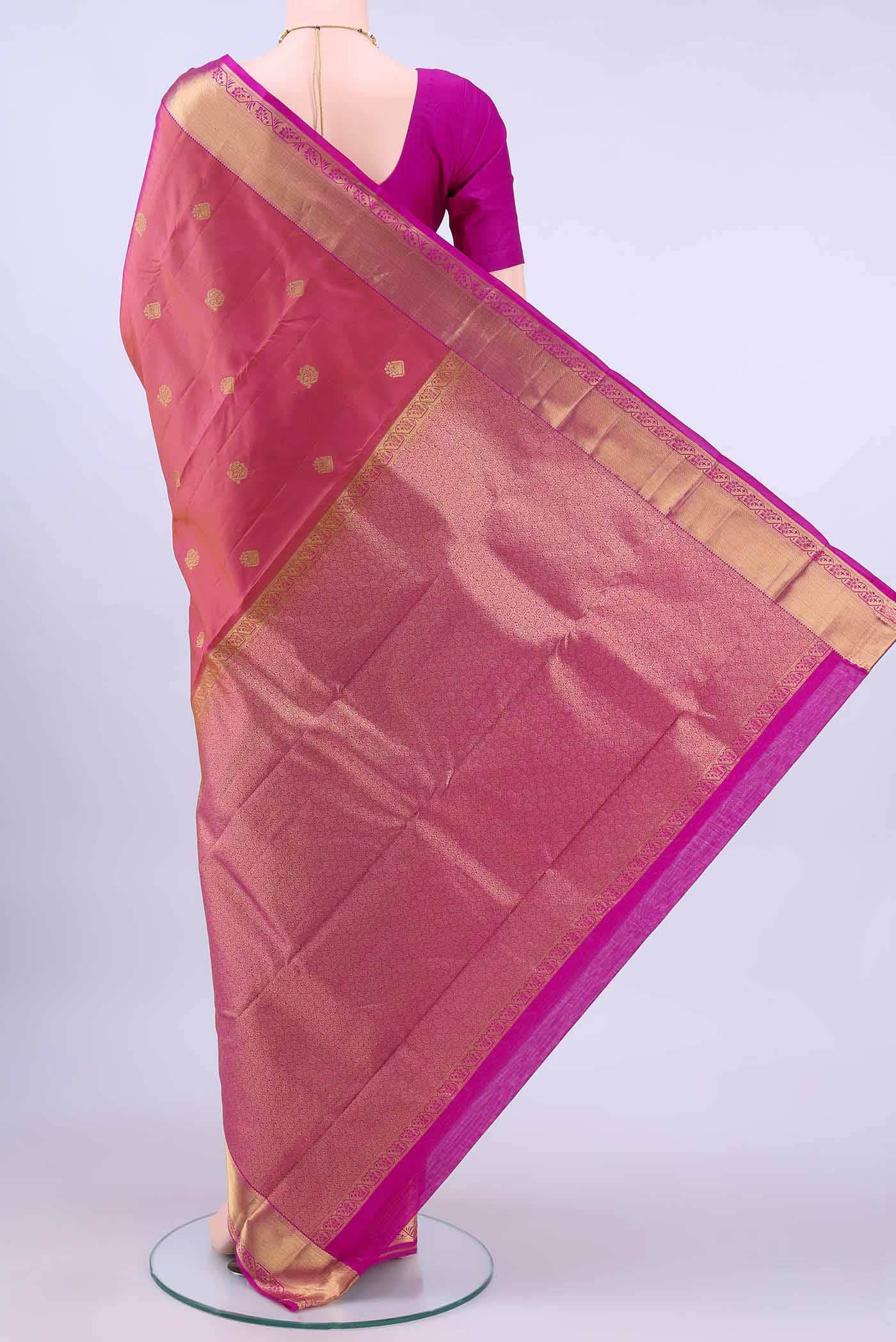 no Dual Tone Nangavalli Silk [ Salem ] Saree